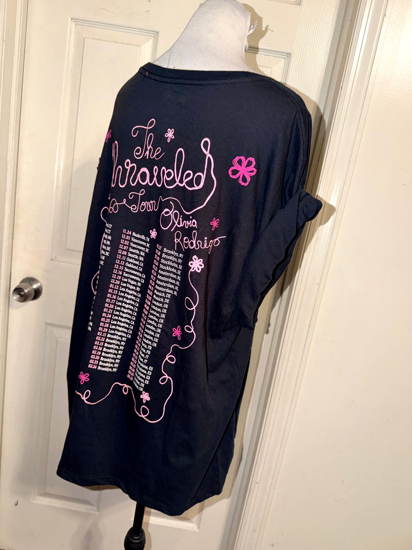 Olivia Rodrigo Double Sided Oversized Tee