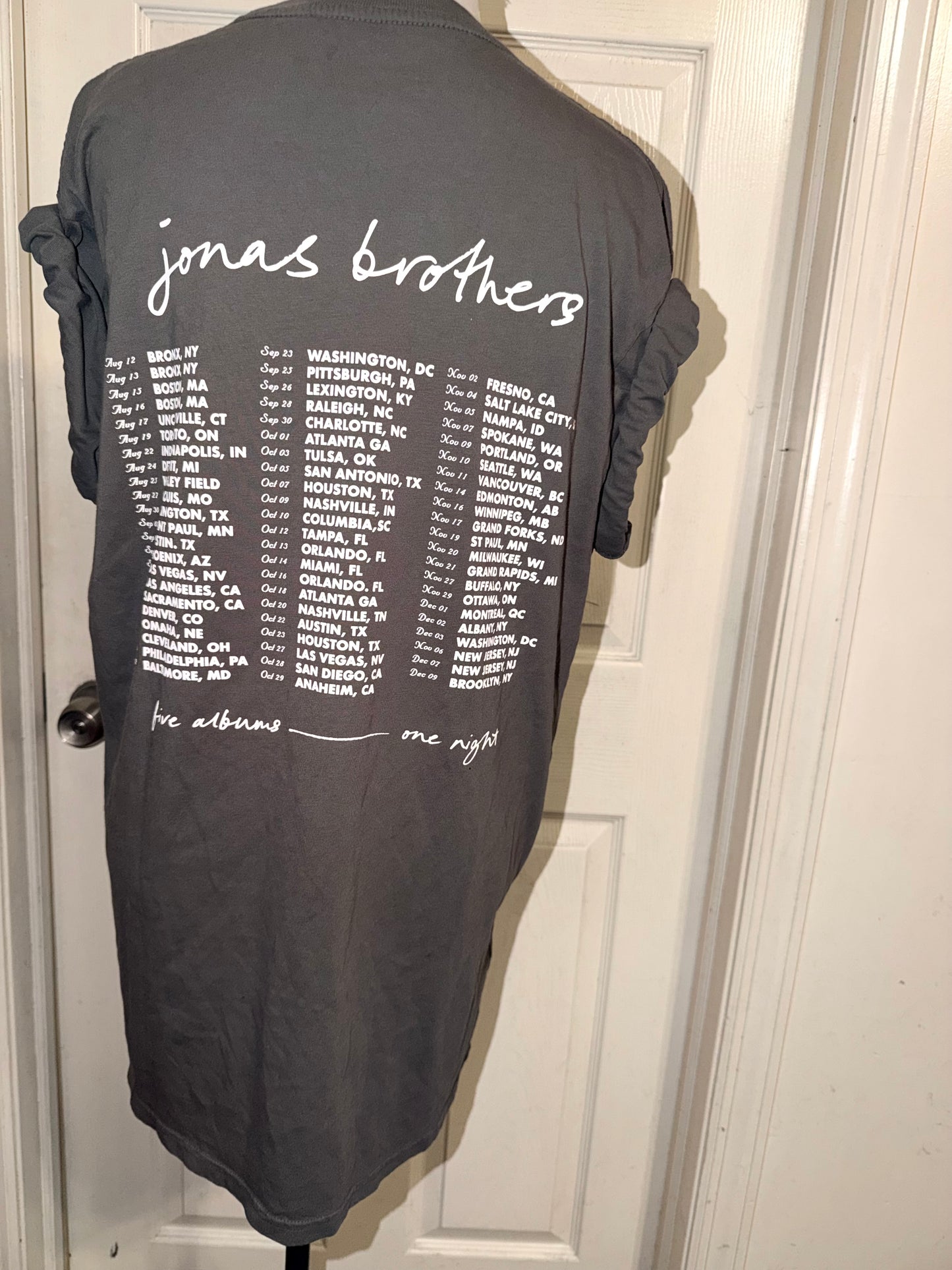 Jonas Brothers Double Sided Tee