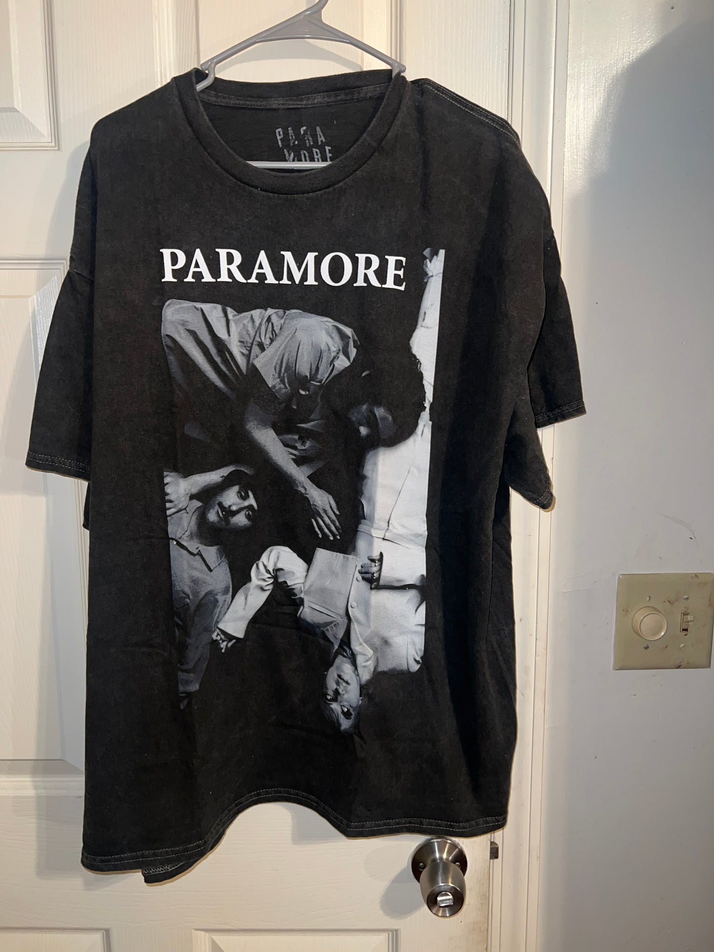 Paramore Oversized Distressed Tee