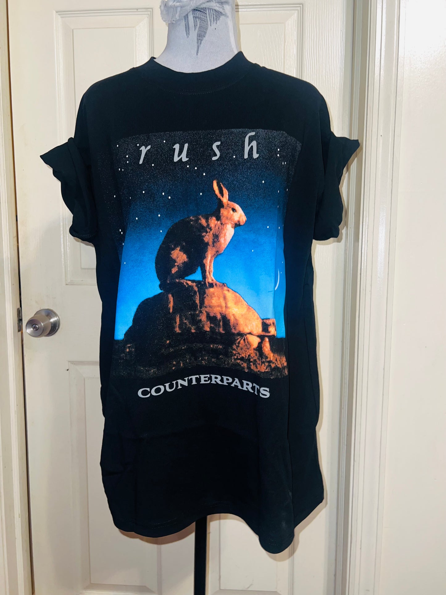 Rush Oversized Distressed Tee