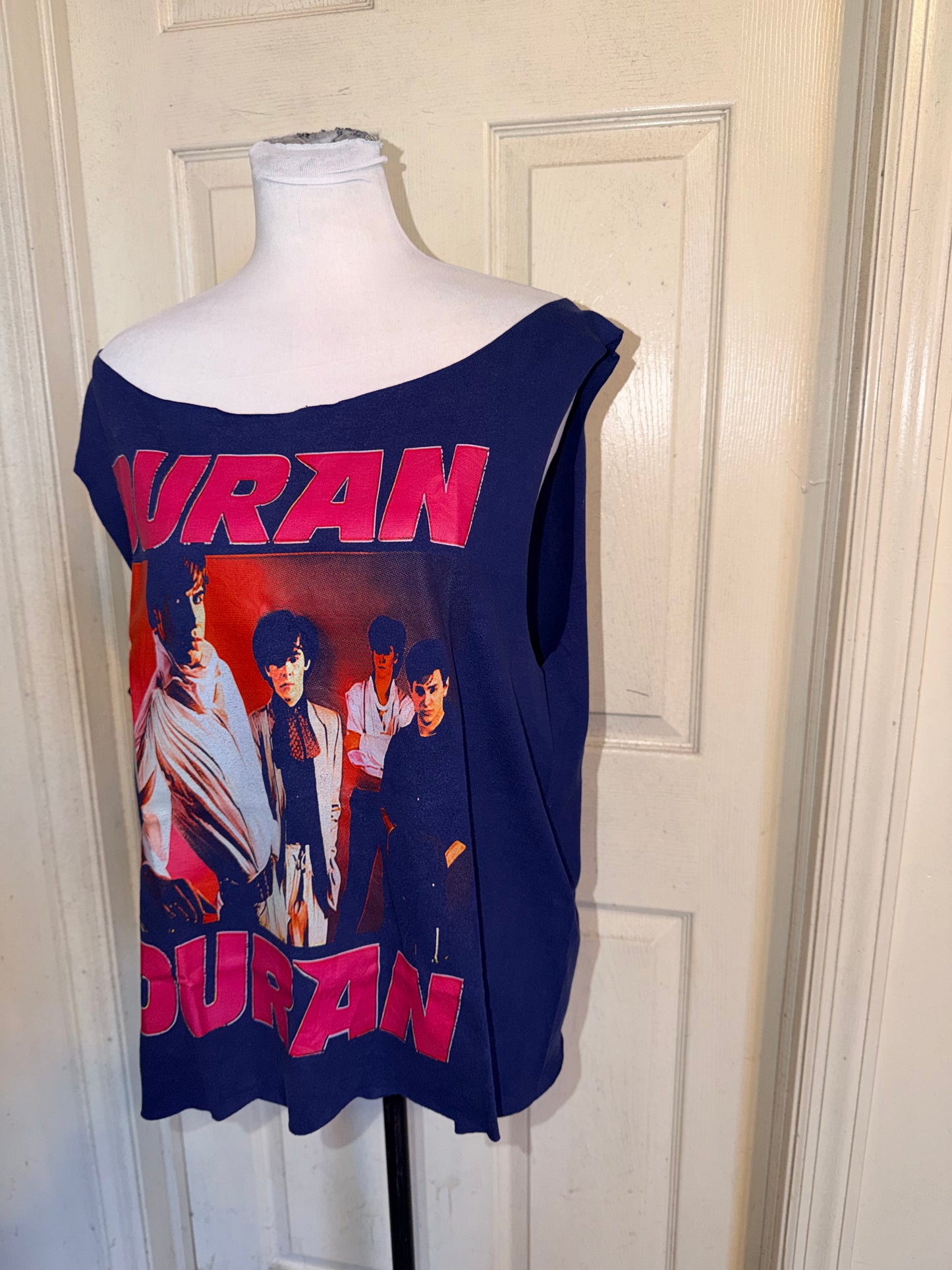 Duran Duran Oversized Distressed Tank