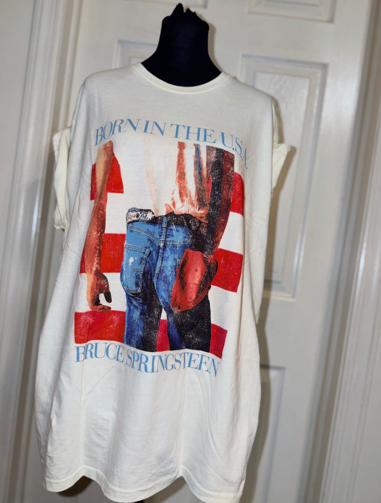 Bruce Springsteen Oversized Distressed Tee