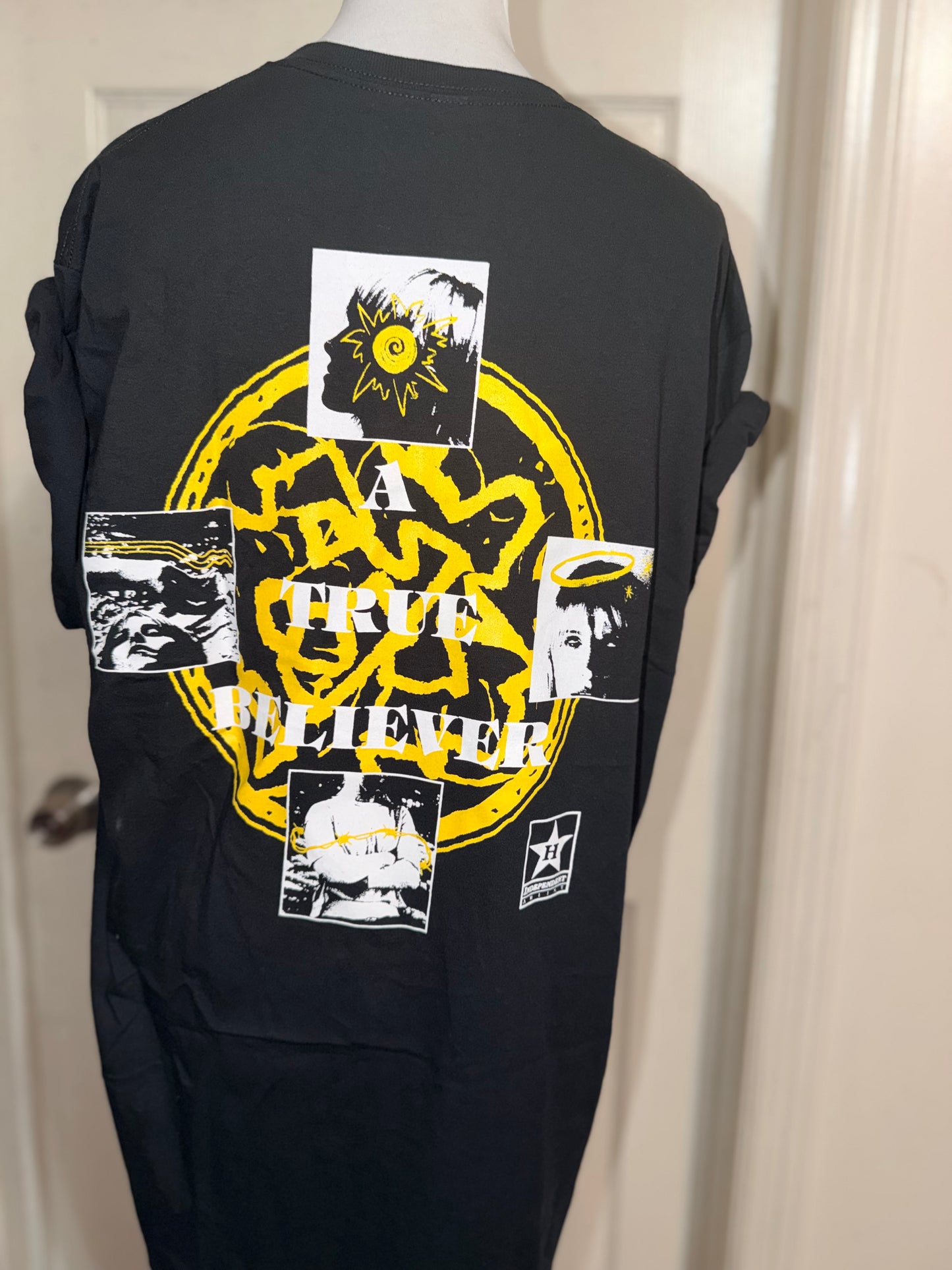 Hayley Williams Double Sided Oversized Distressed Tee