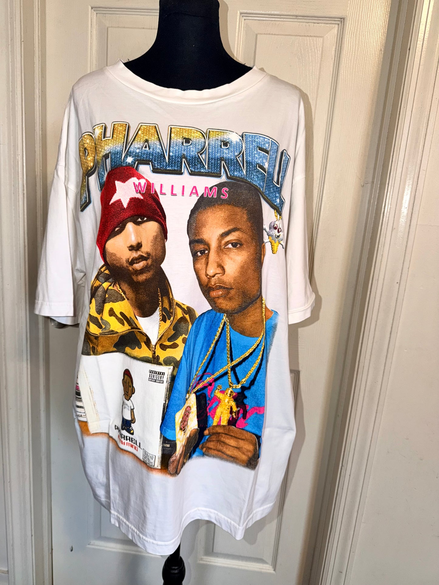 Pharrell Williams Double Sided Oversized Tee
