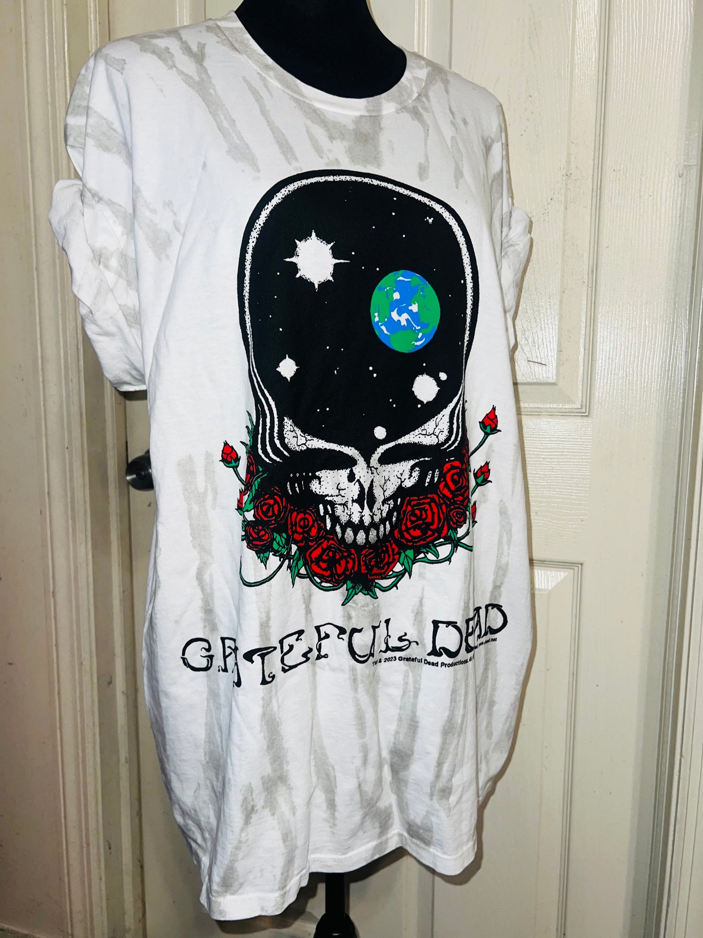 Grateful Dead Oversized Distressed Tee