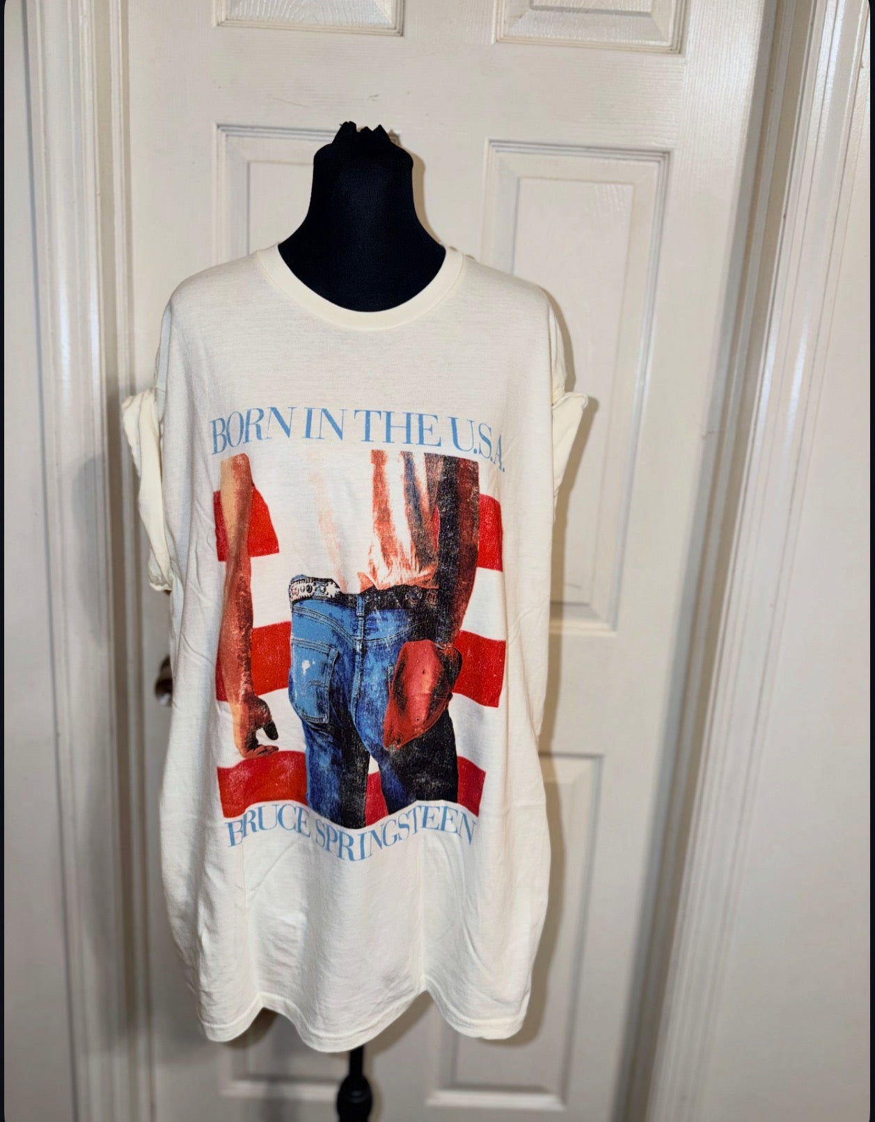 Bruce Springsteen Oversized Distressed Tee