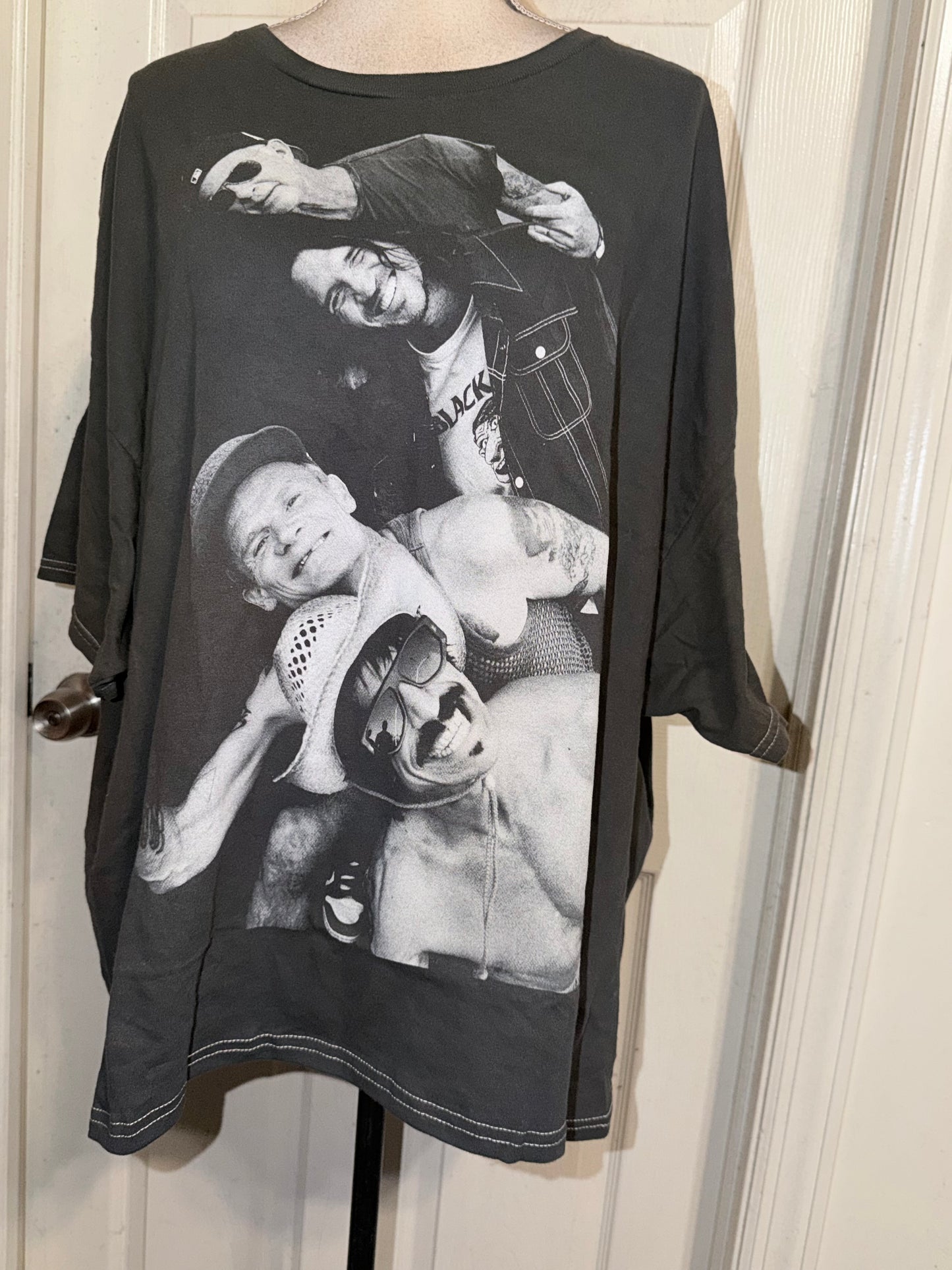 Red Hot Chili Peppers Oversized Distressed Tee