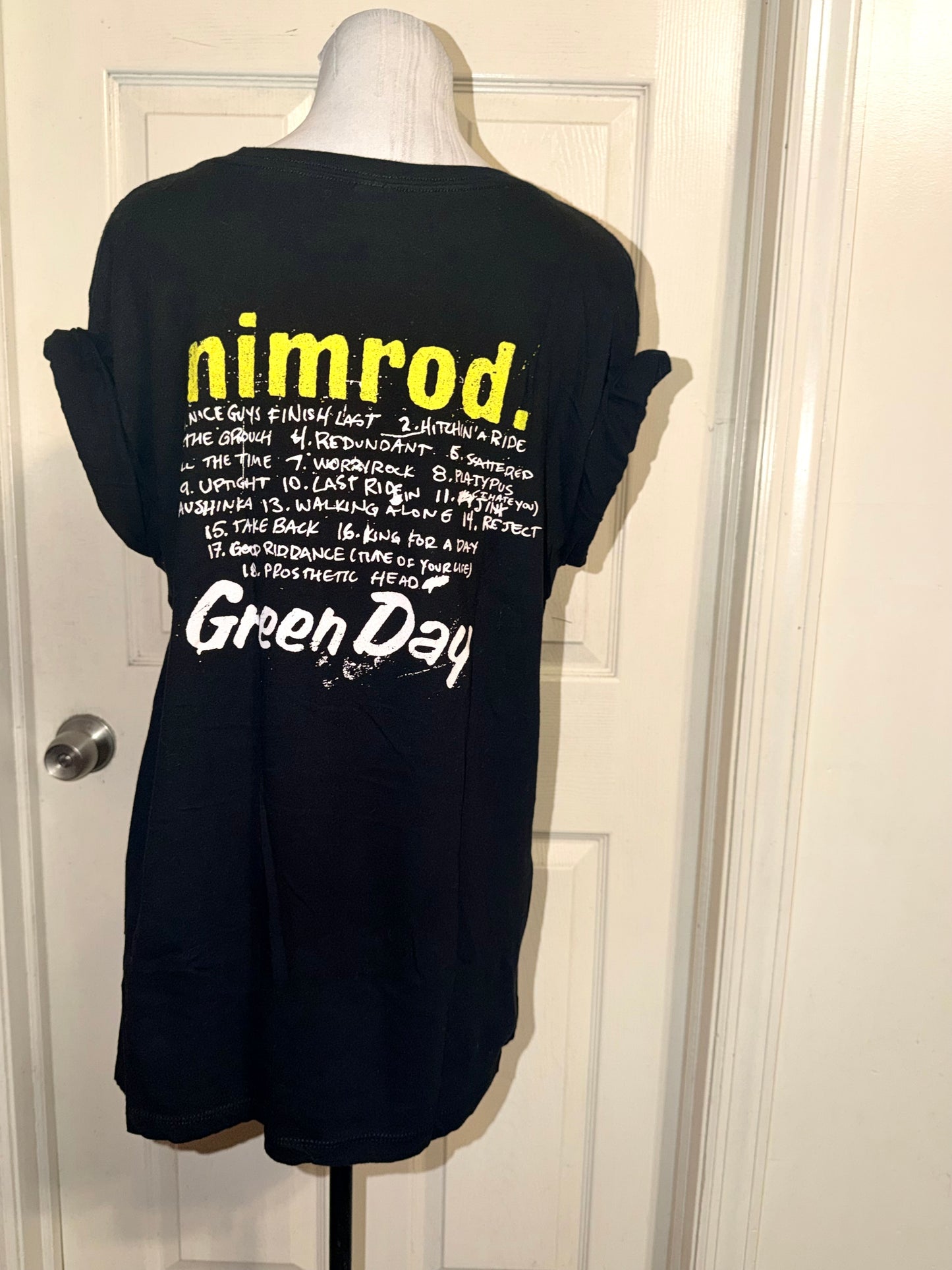 Green Day Double Sided Tee