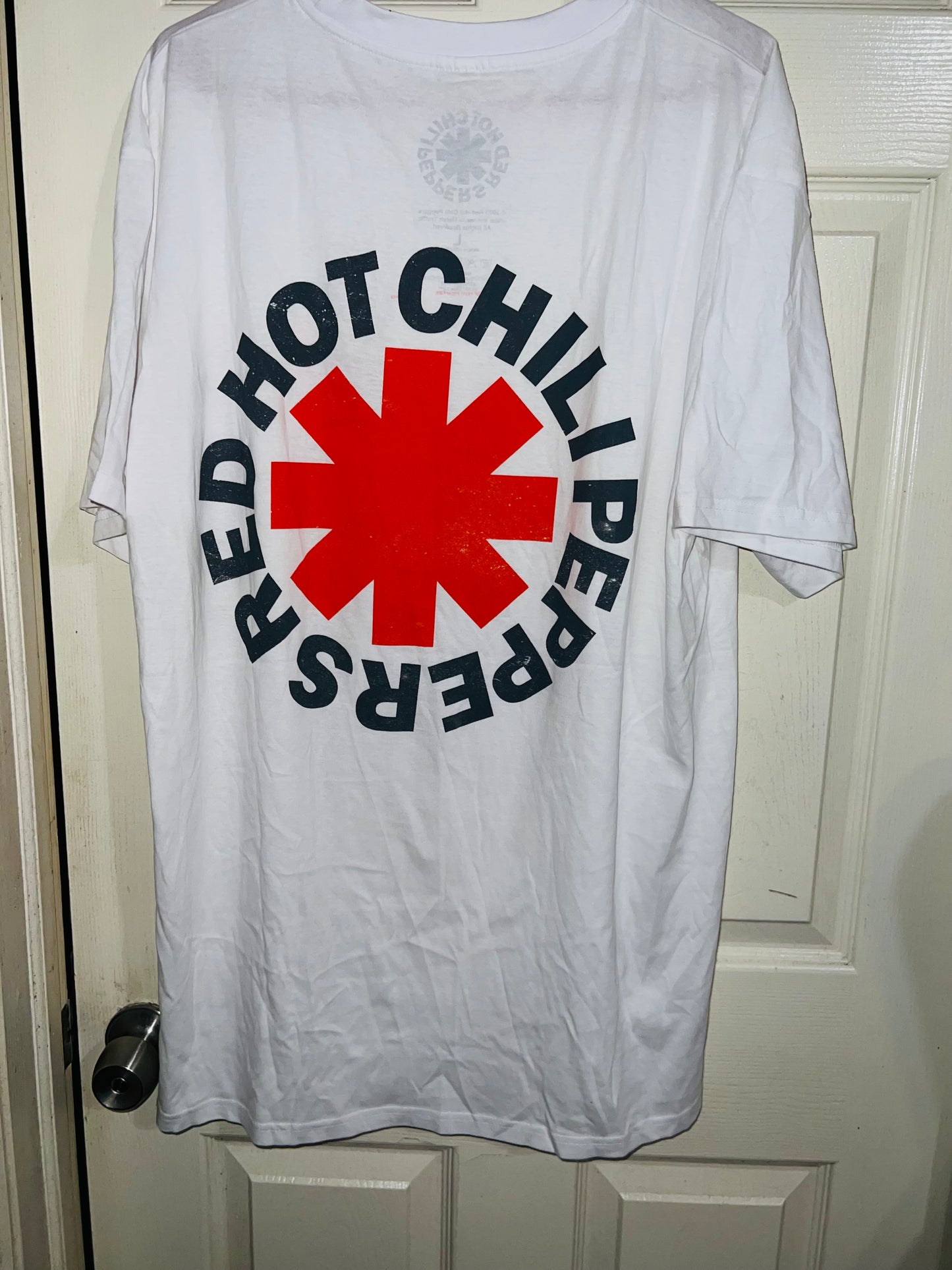 Red Hot Chili Peppers Double Sided Oversized Tee