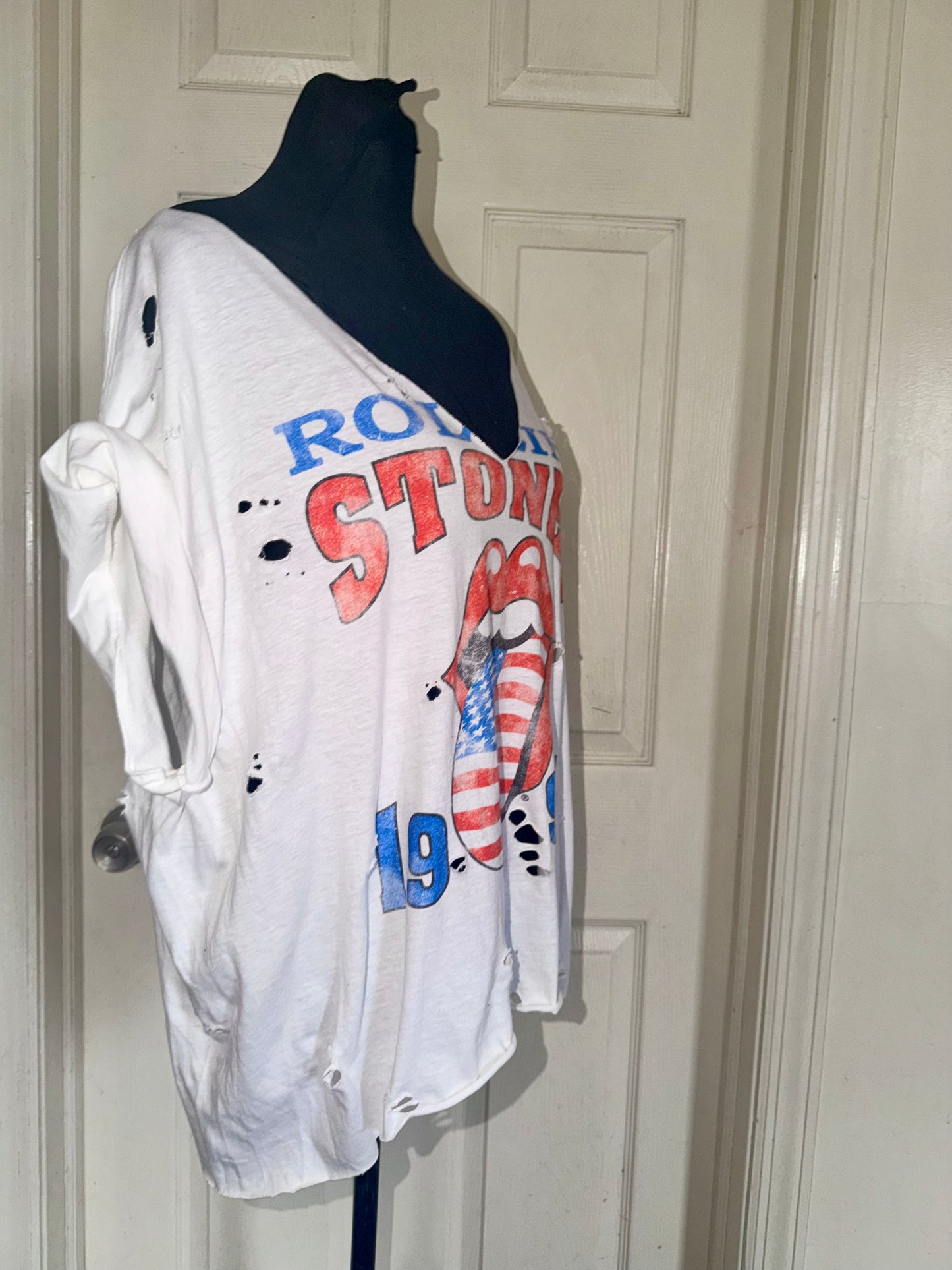 The Rolling Stones Open Back Bow Tee (as is)