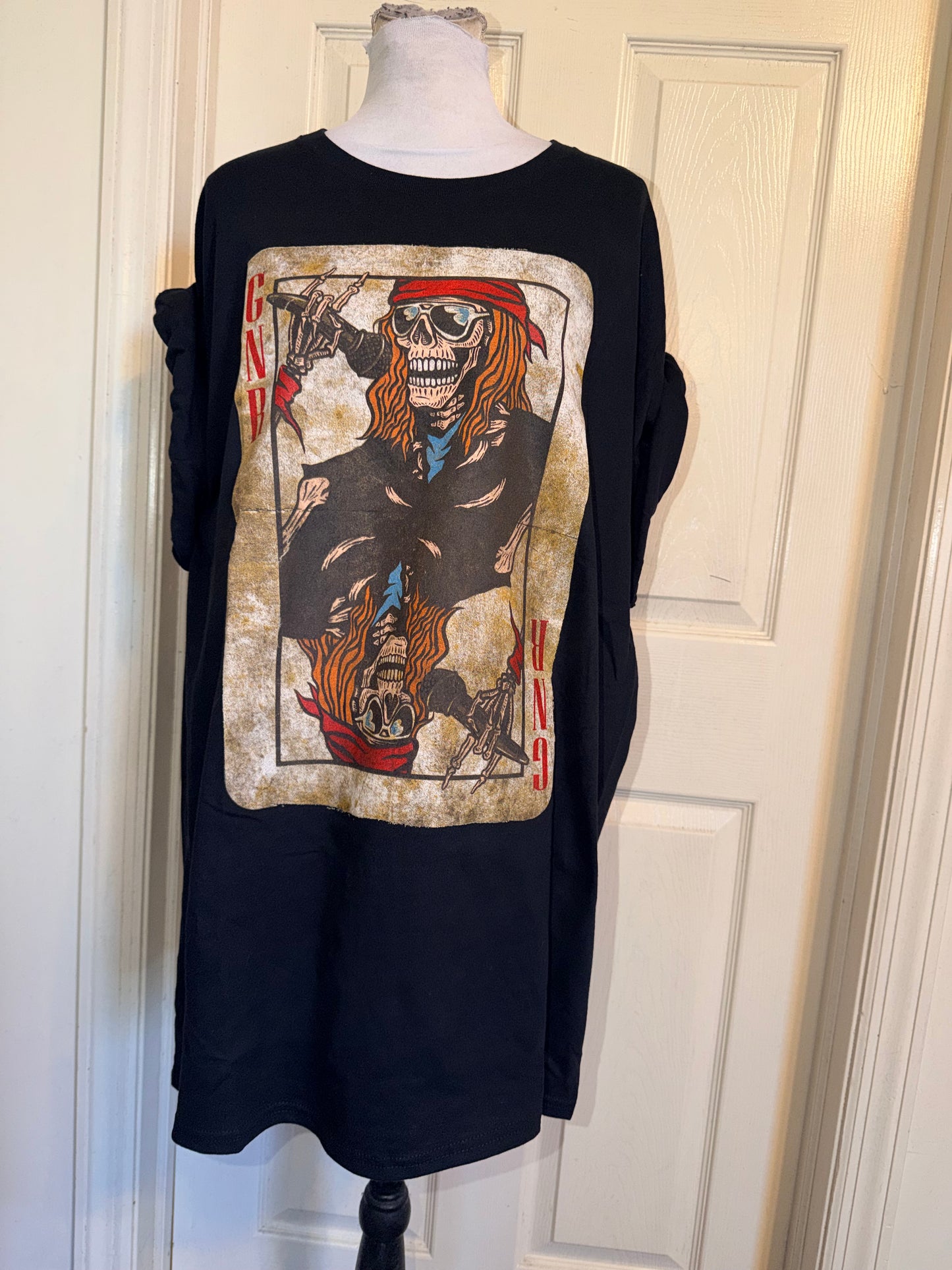 Guns N’ Roses Oversized Distressed Tee