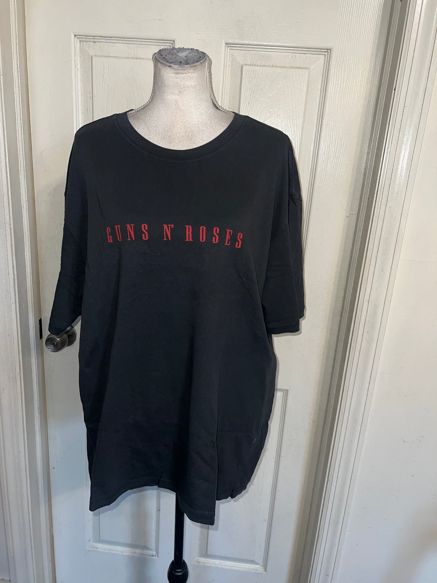 Guns n’ Roses Double Sided Oversized Distressed Tee