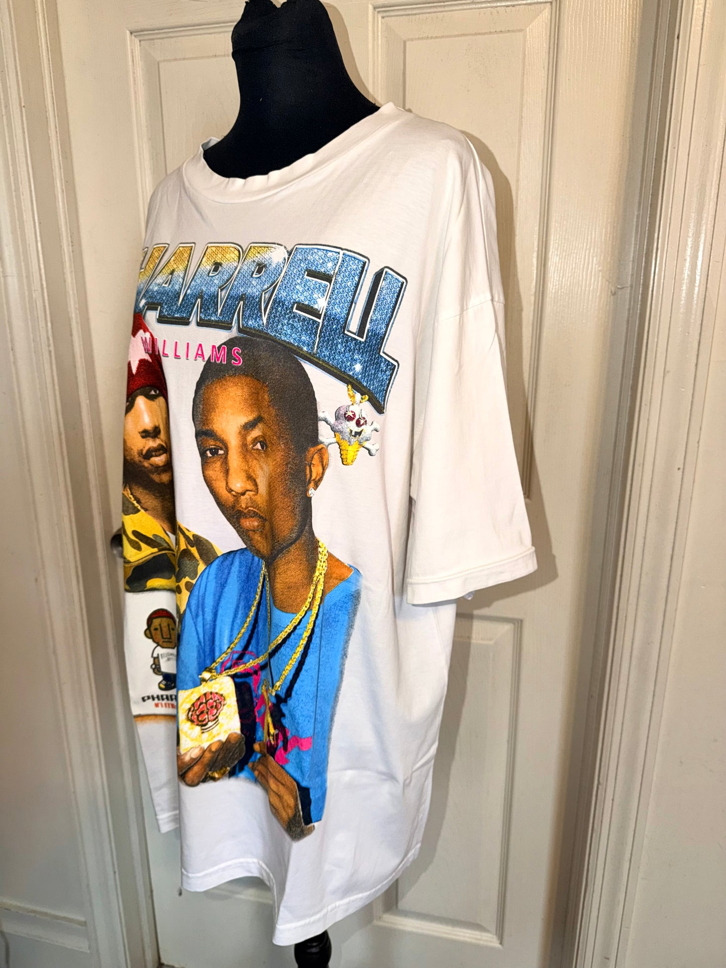 Pharrell Williams Double Sided Oversized Tee