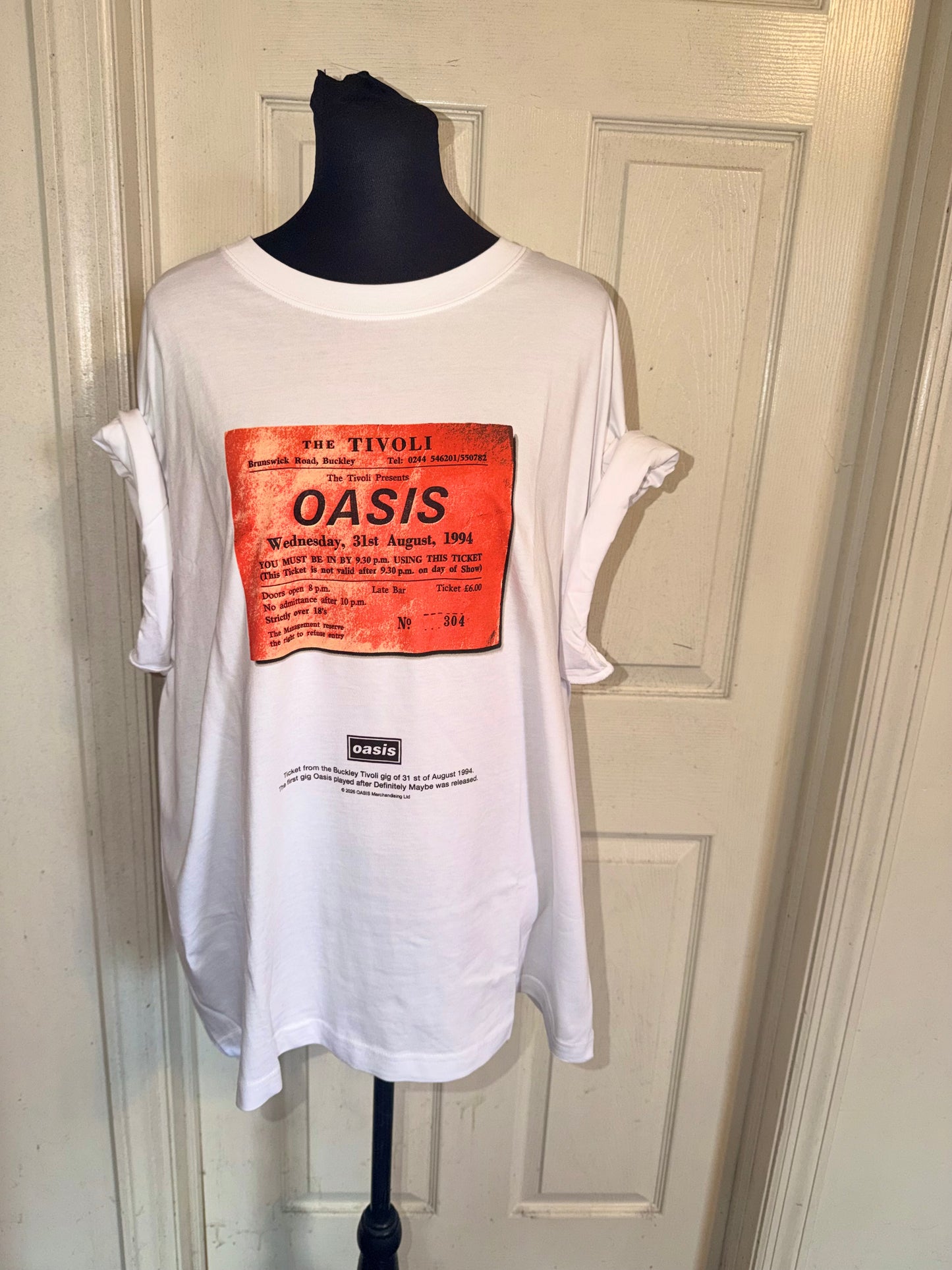 Oasis Oversized Distressed Tee
