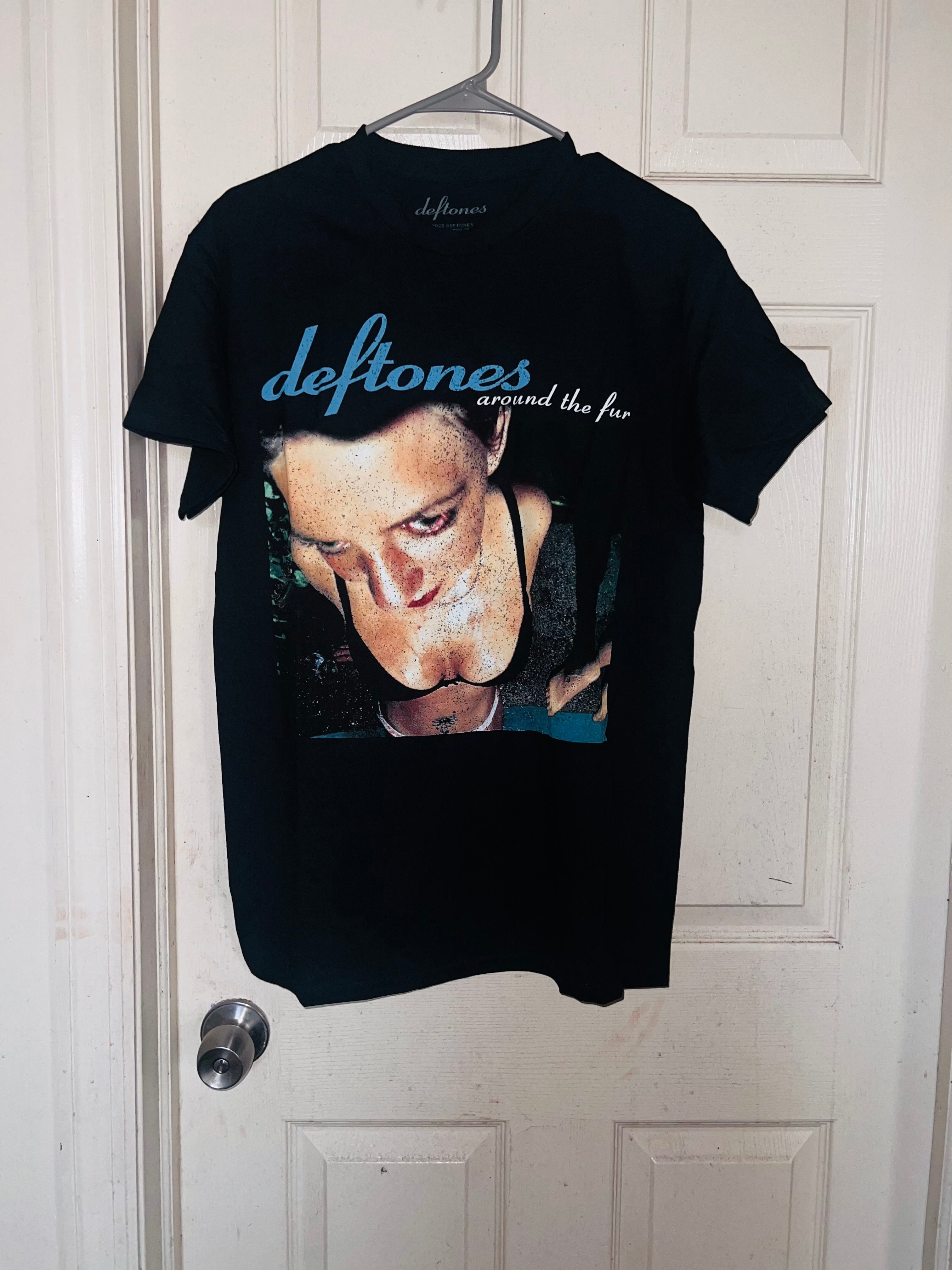 Deftones Around the Fur Oversized Distressed Tee – Distressed Out