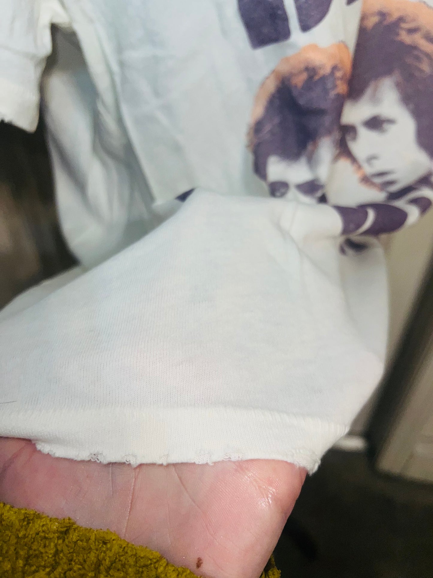 David Bowie Oversized Distressed Tee