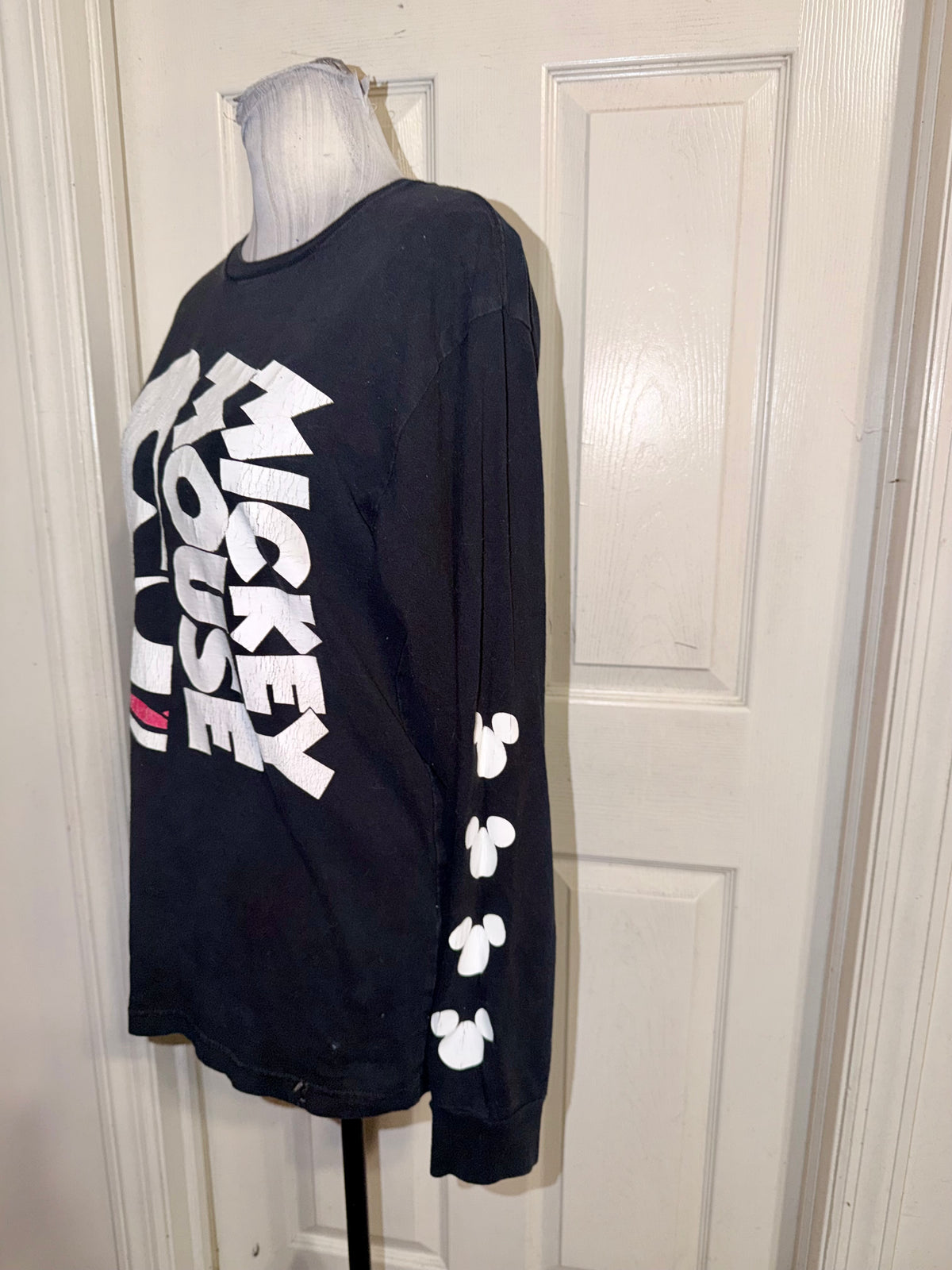 Mickey Mouse Vintage Oversized Long Sleeve Tee
