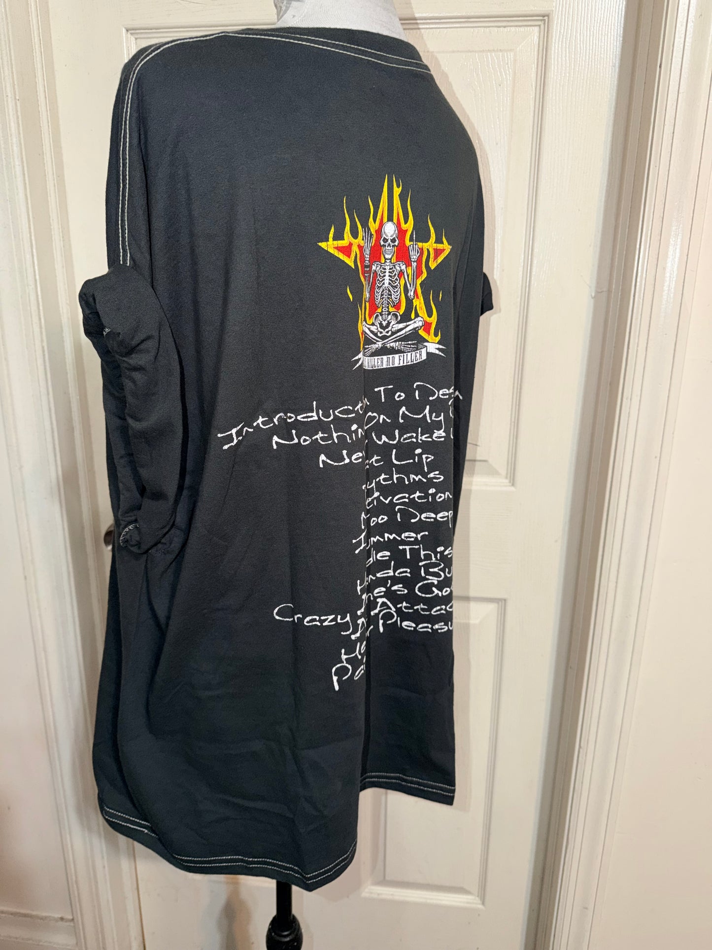 Sum 41 Double Sided Oversized Distressed Tee