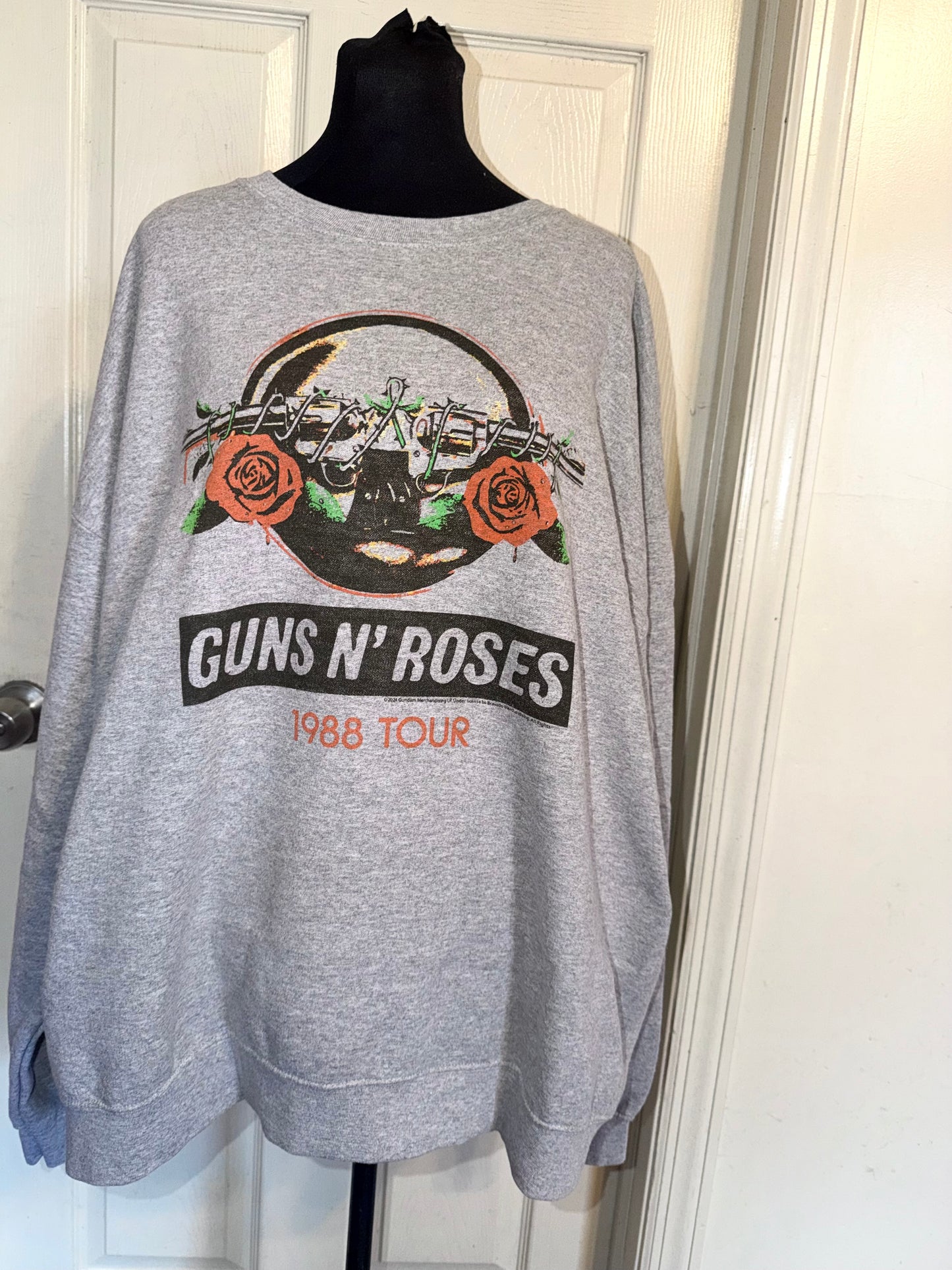 Guns N’ Roses Double Sided Oversized Sweatshirt