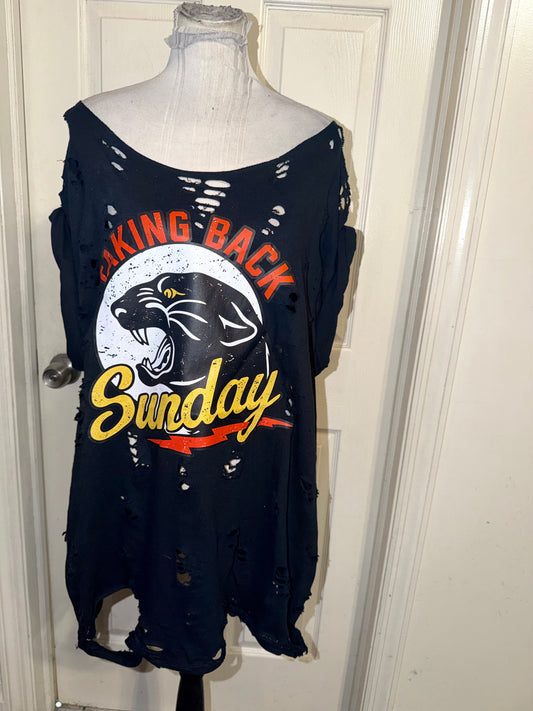 Taking Back Sunday Oversized Distressed Tee