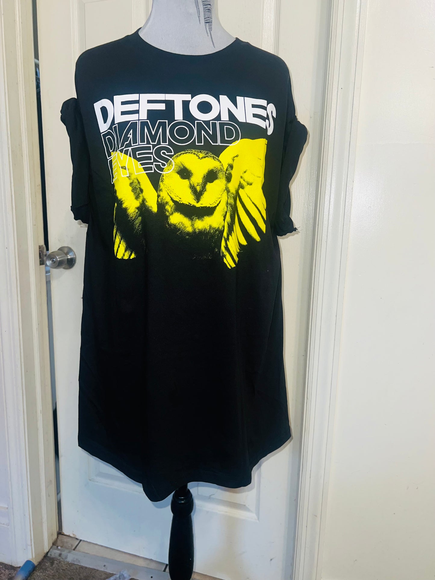 Deftones Oversized Distressed Tee