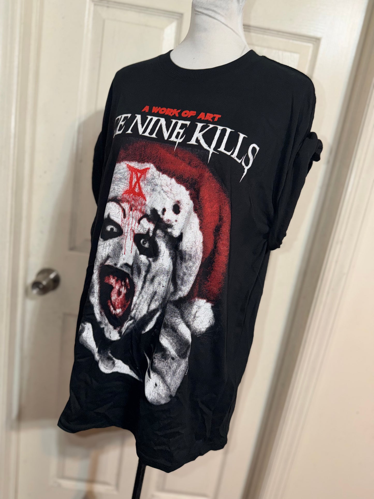 Ice Nine Kills Oversized Distressed Tee