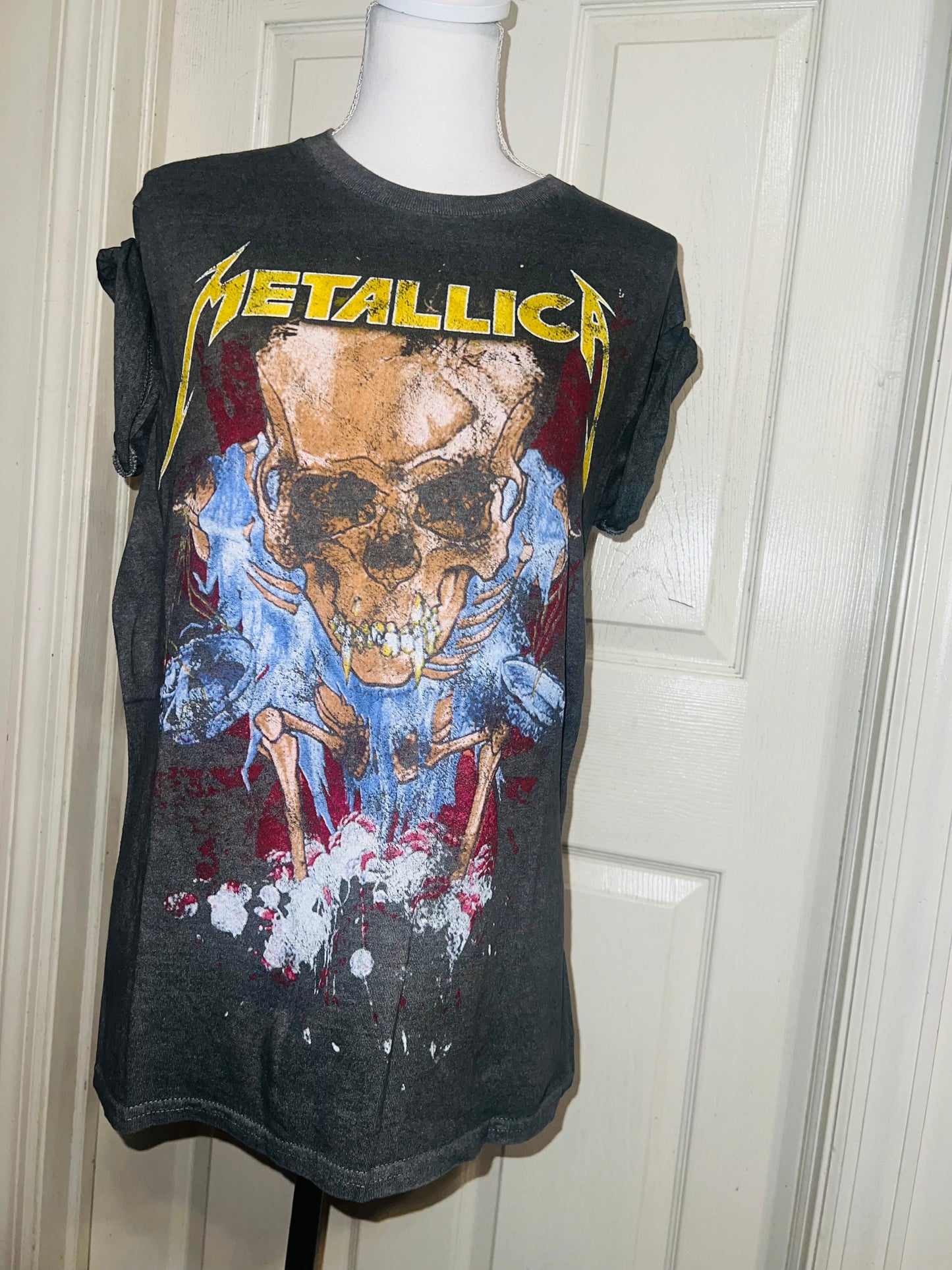 Metallica Oversized Distressed Tee