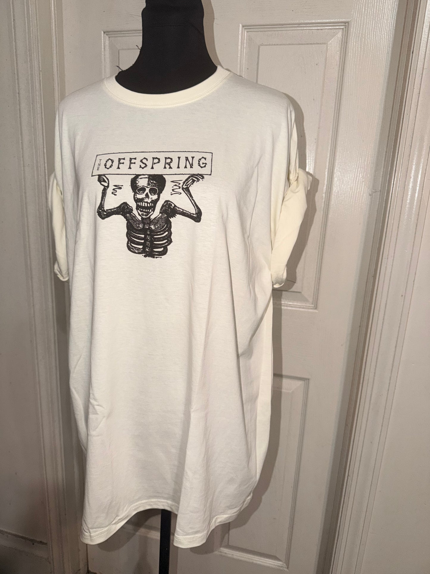 The Offspring Double Sided Oversized Distressed Tee