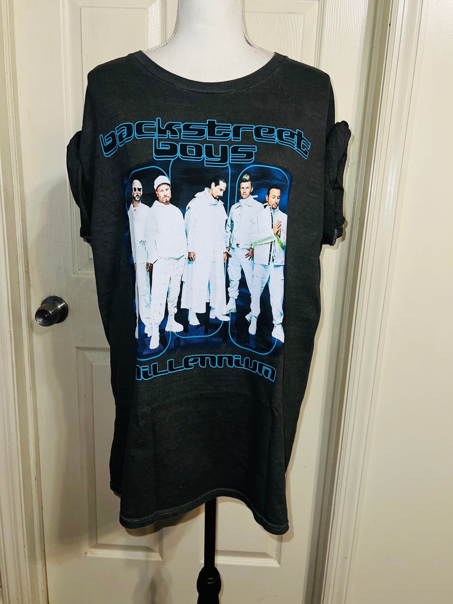 Backstreet Boys Millennium Oversized Distressed Tee