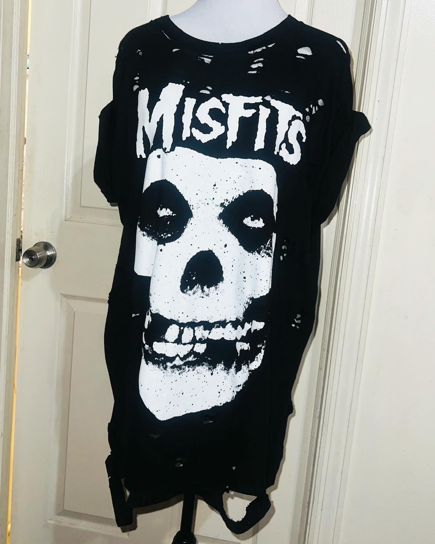 The Misfits Oversized Distressed Tee