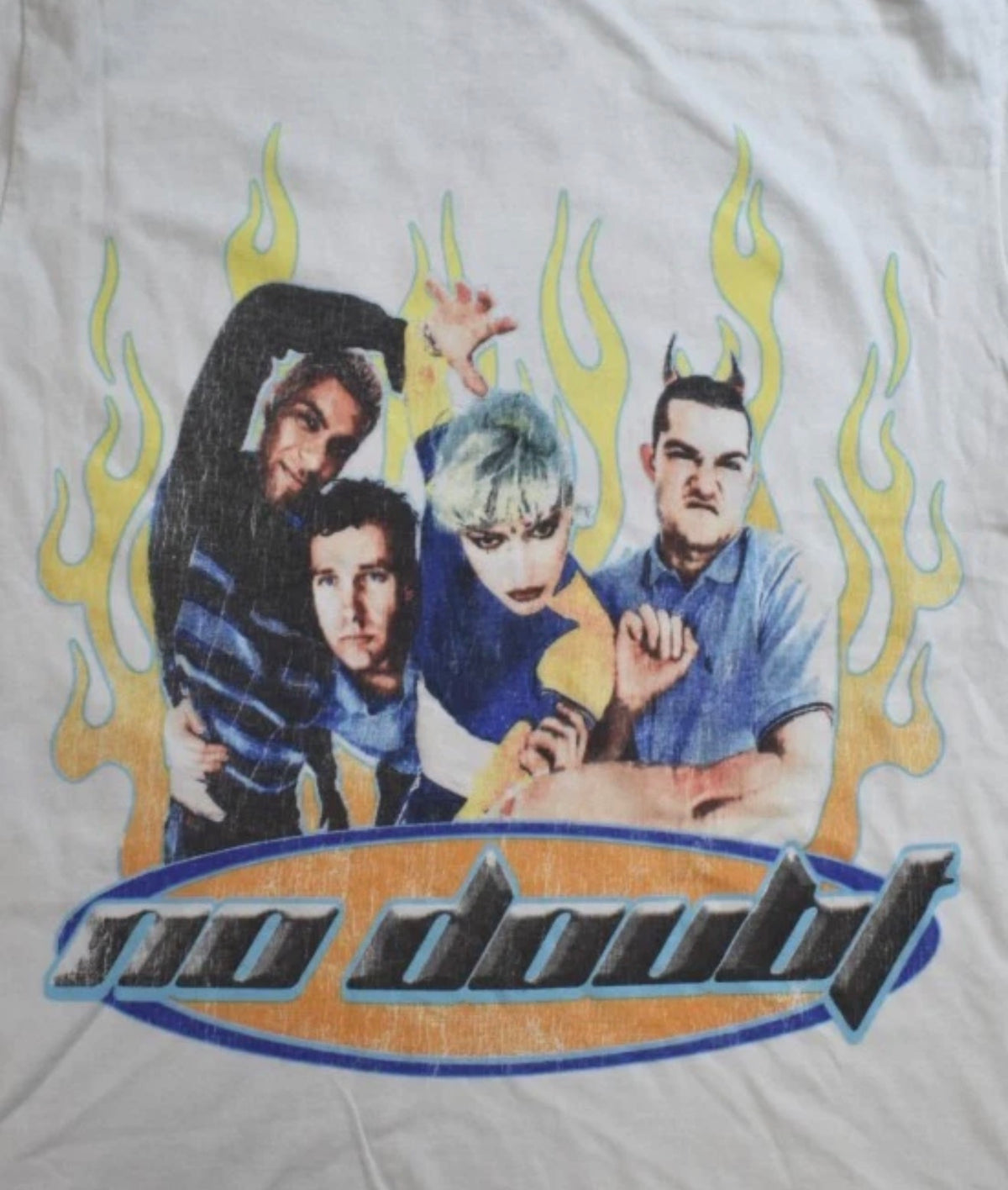No Doubt Double Sided Oversized Tee