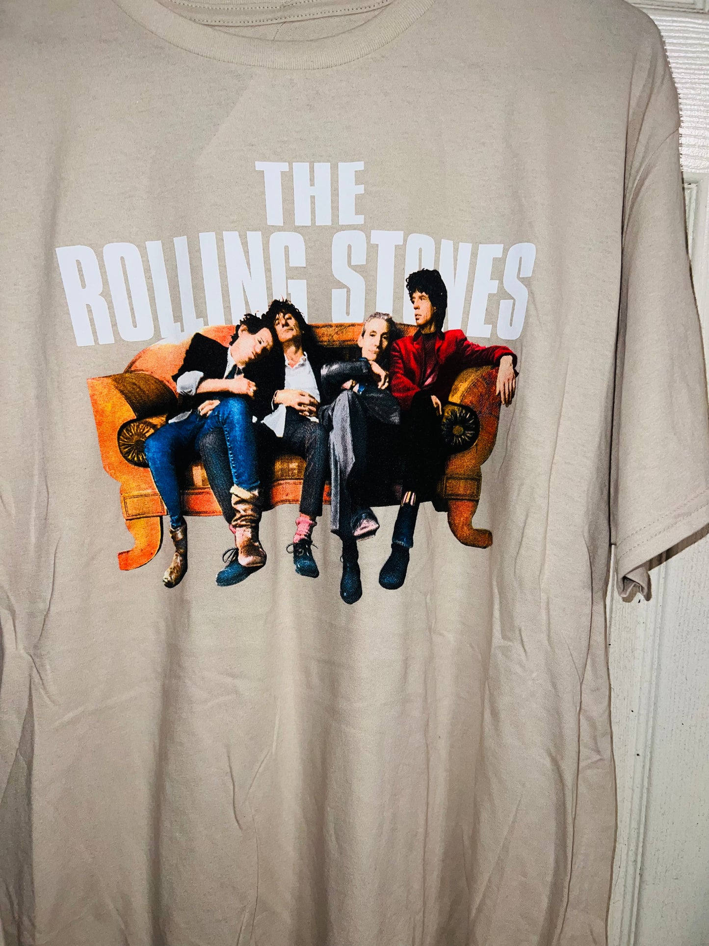 The Rolling Stones Double Sided Distressed Tee