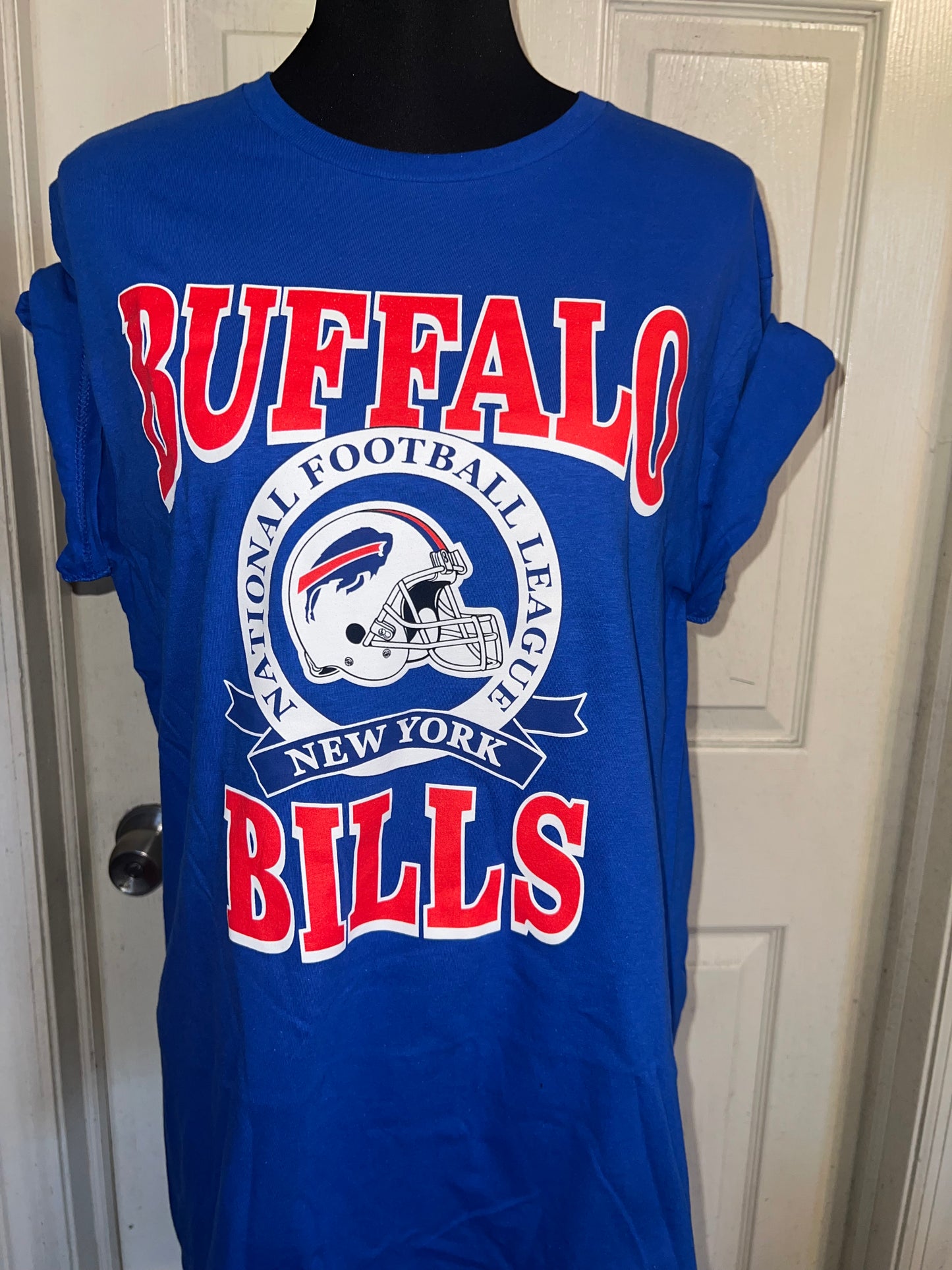 Buffalo Bills Oversized Distressed Tee