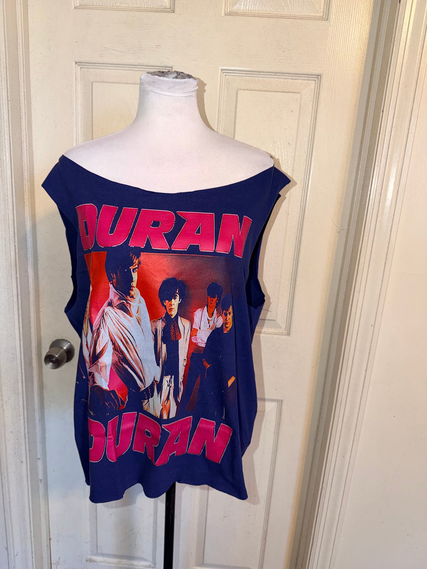 Duran Duran Oversized Distressed Tank