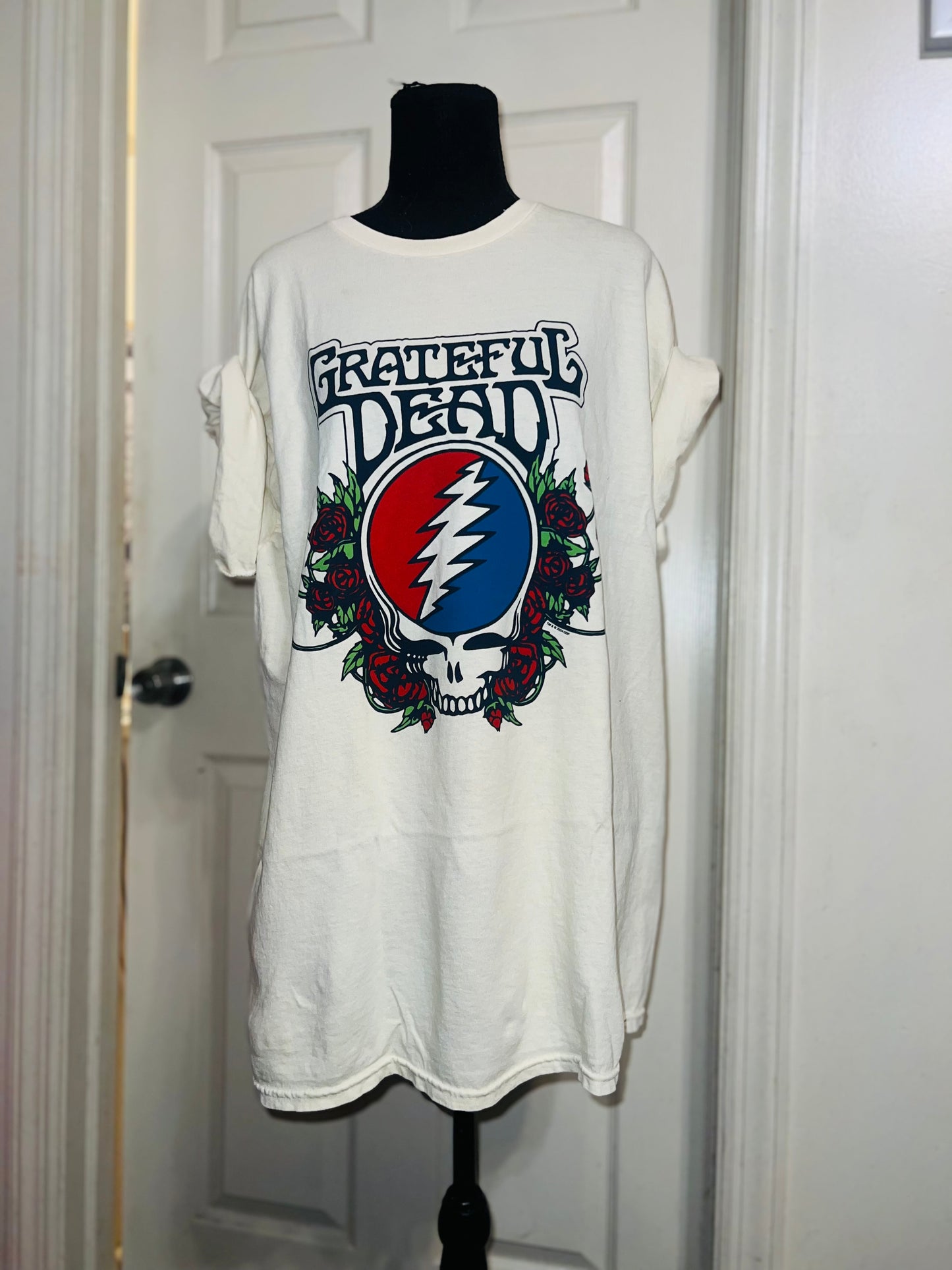 Grateful Dead Oversized Distressed Tee