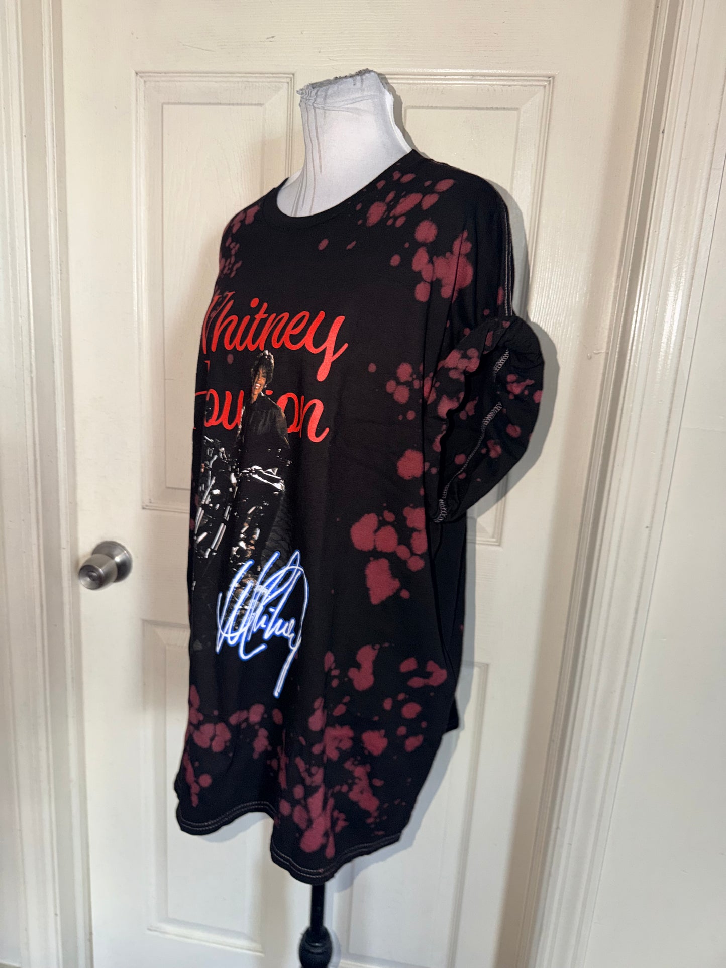 Whitney Houston Distressed Tee