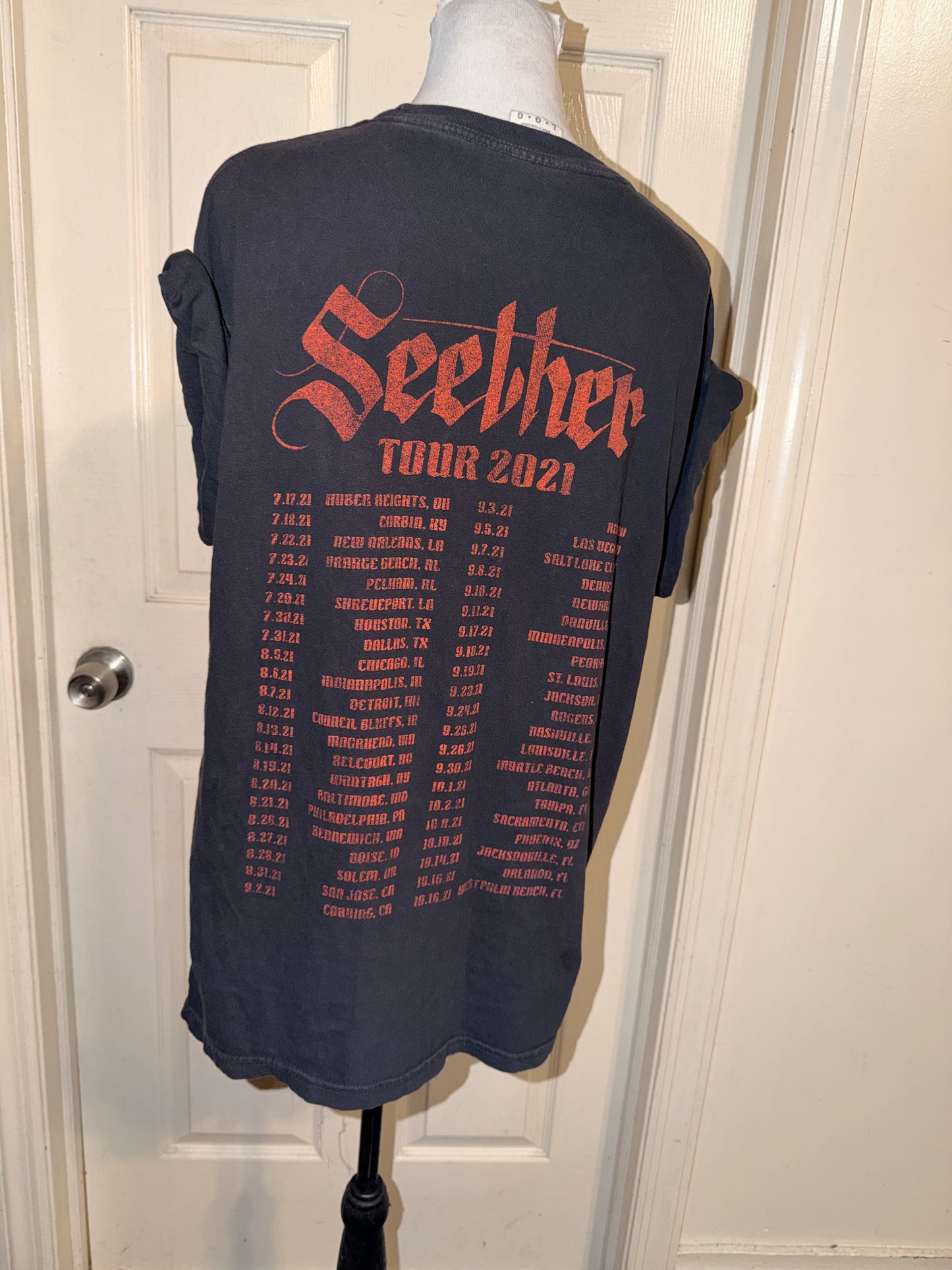 Seether Double Sided Tee