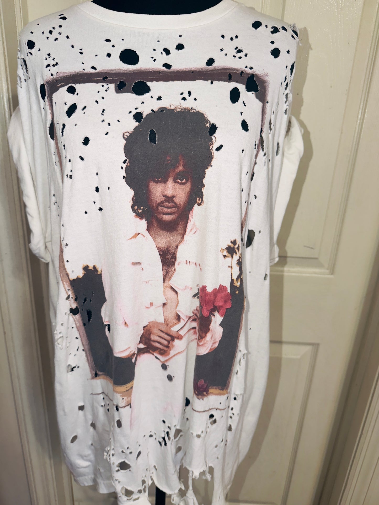 Prince Oversized Distressed Tee