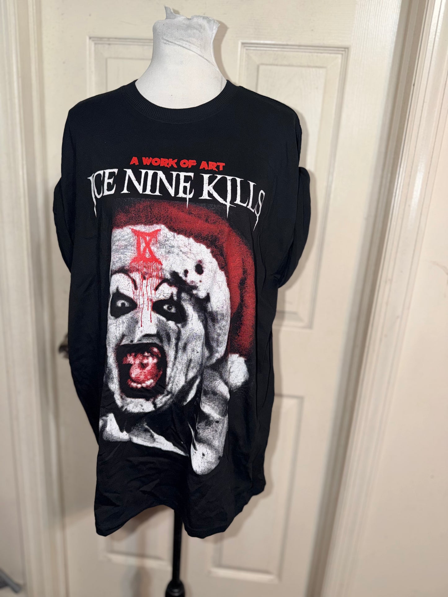 Ice Nine Kills Oversized Distressed Tee
