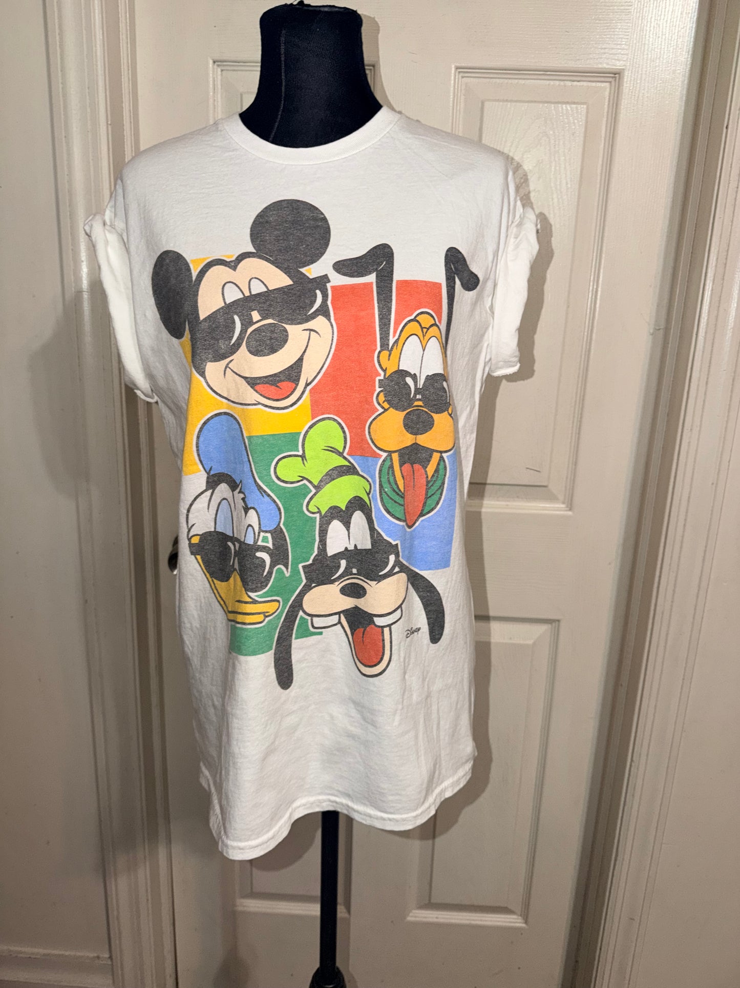 Disney Mickey Mouse Oversized Distressed Tee