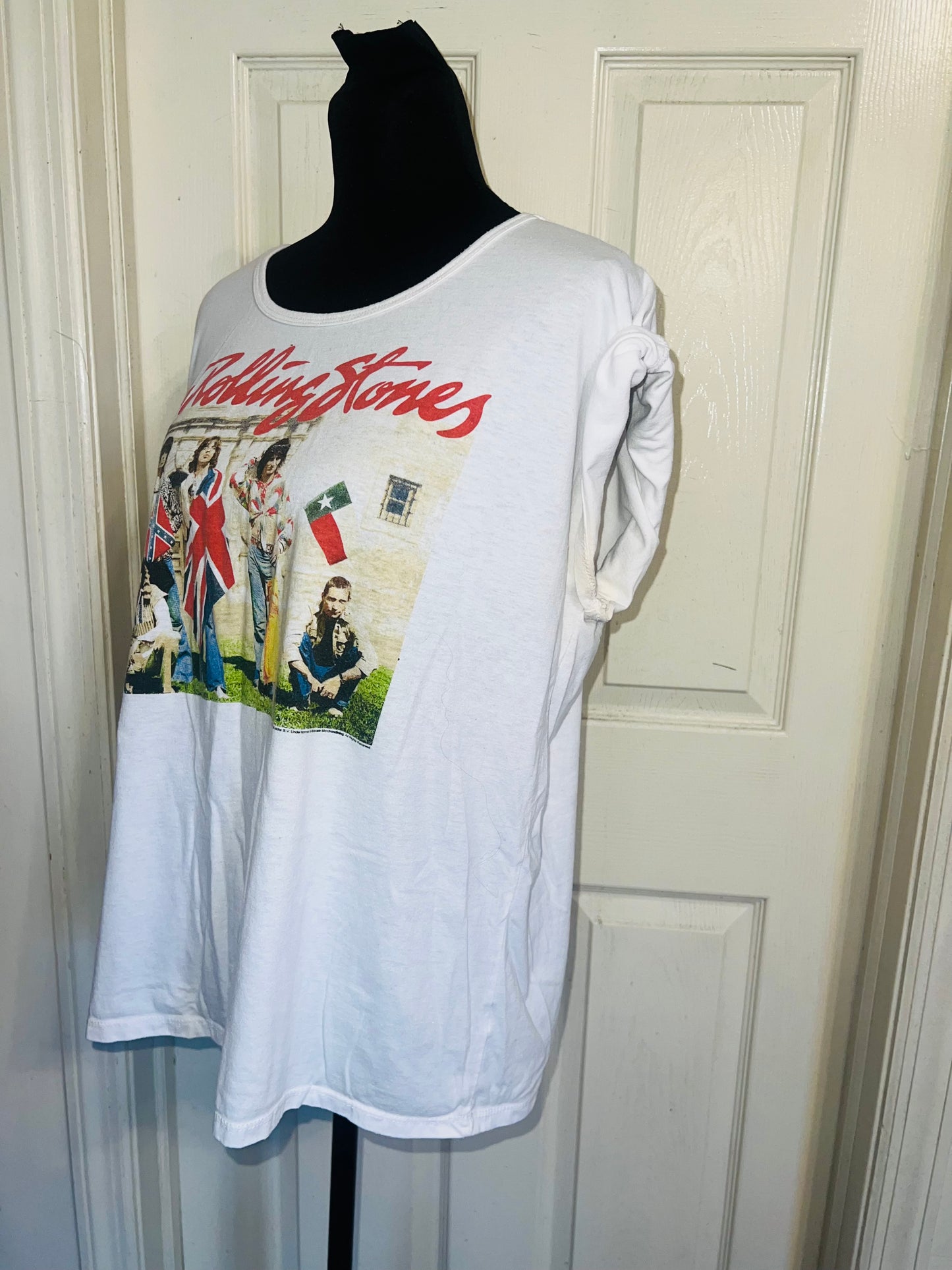 The Rolling Stones Oversized Distressed Tee