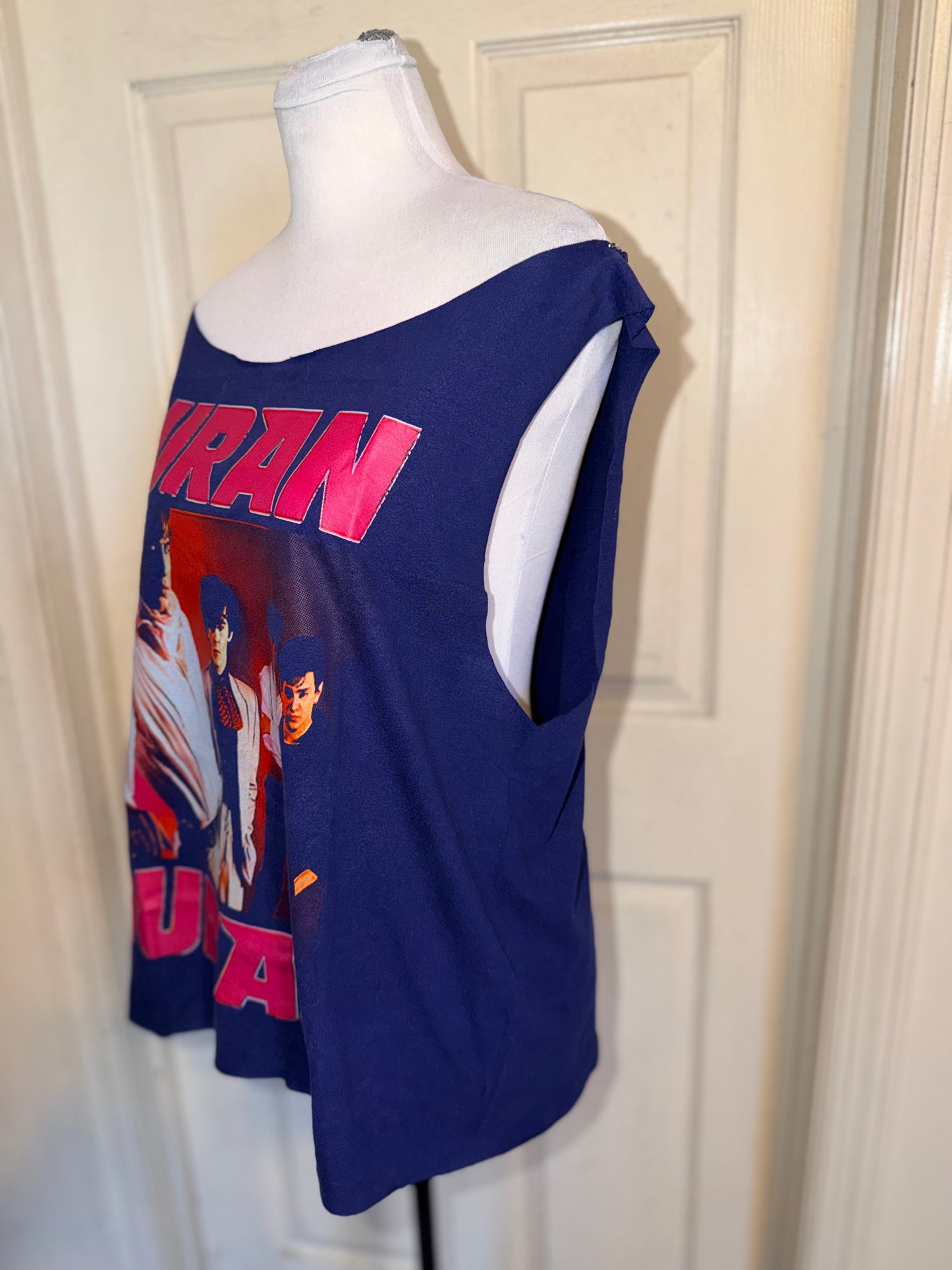 Duran Duran Oversized Distressed Tank