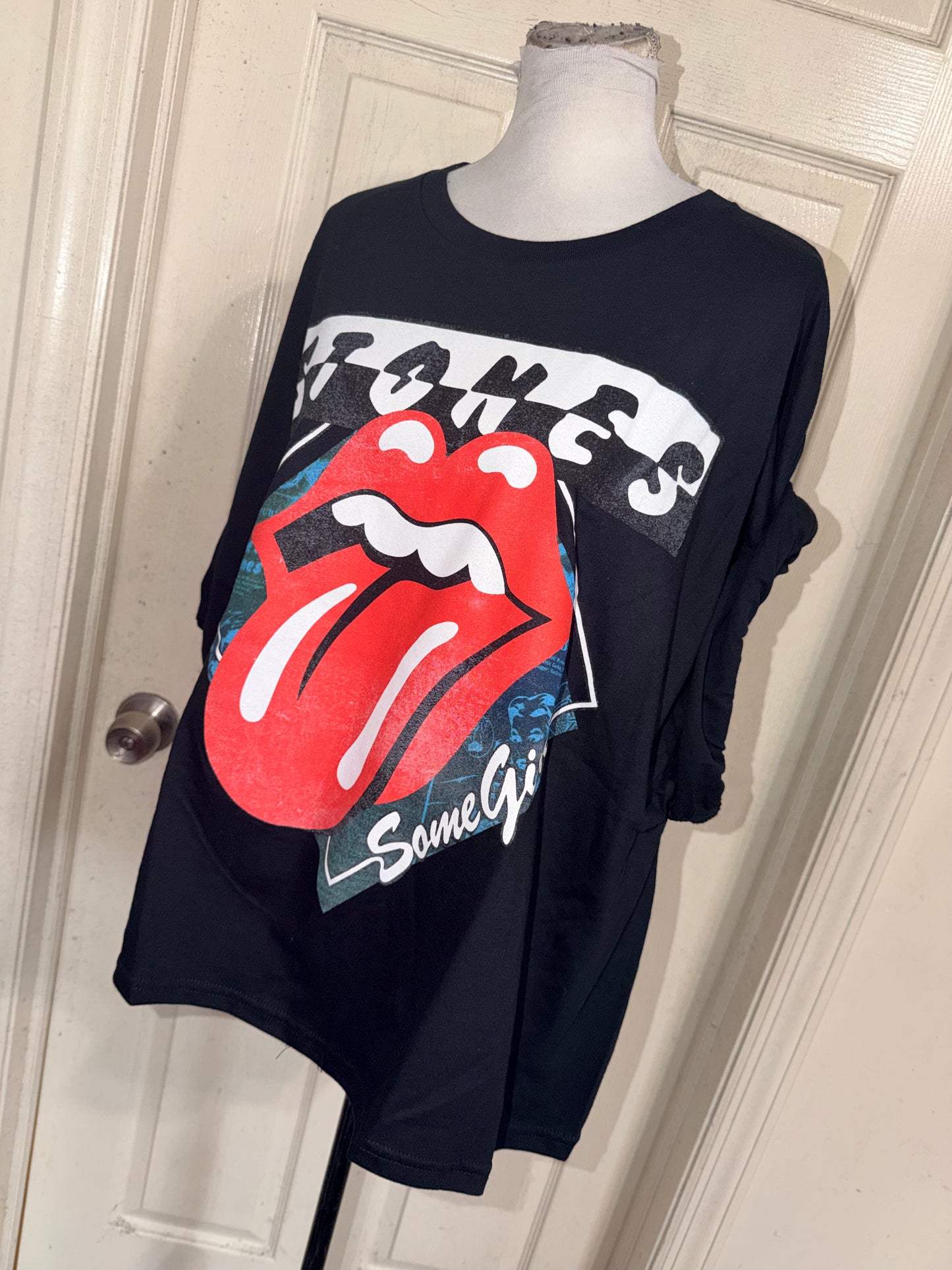 The Rolling Stones Oversized Distressed Tee