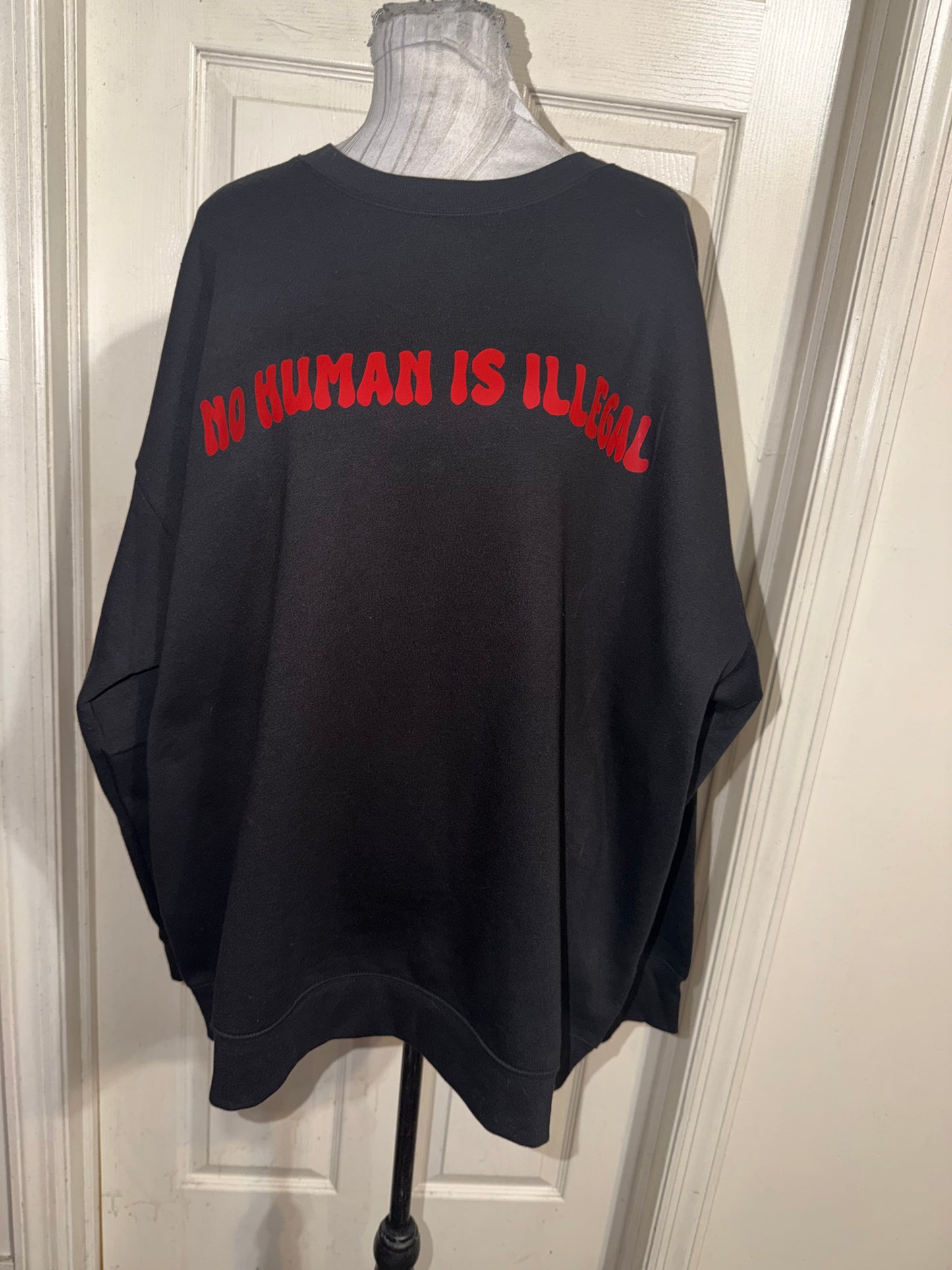 Abolish ICE Double Sided Oversized Tee or Sweatshirt