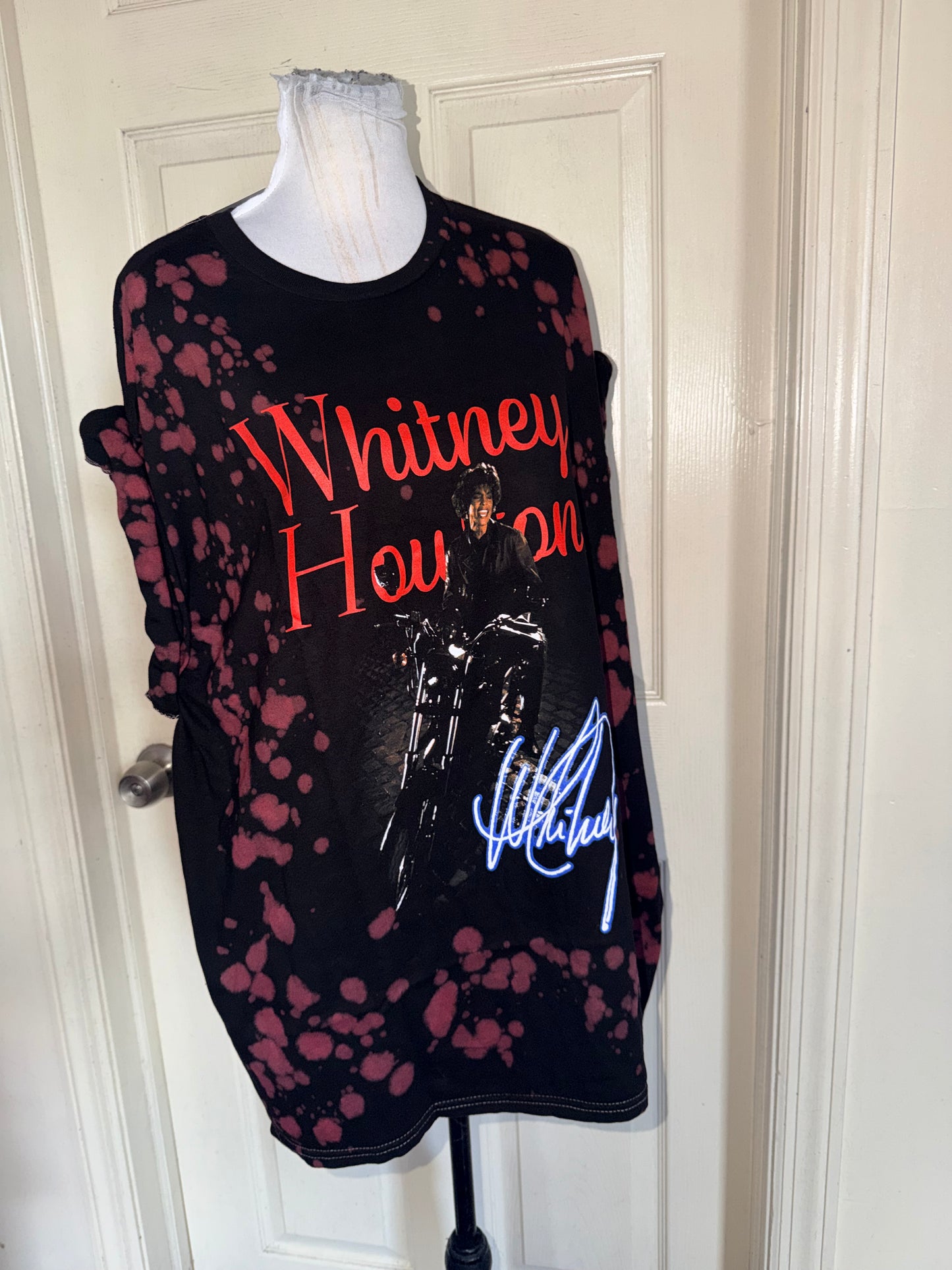 Whitney Houston Distressed Tee