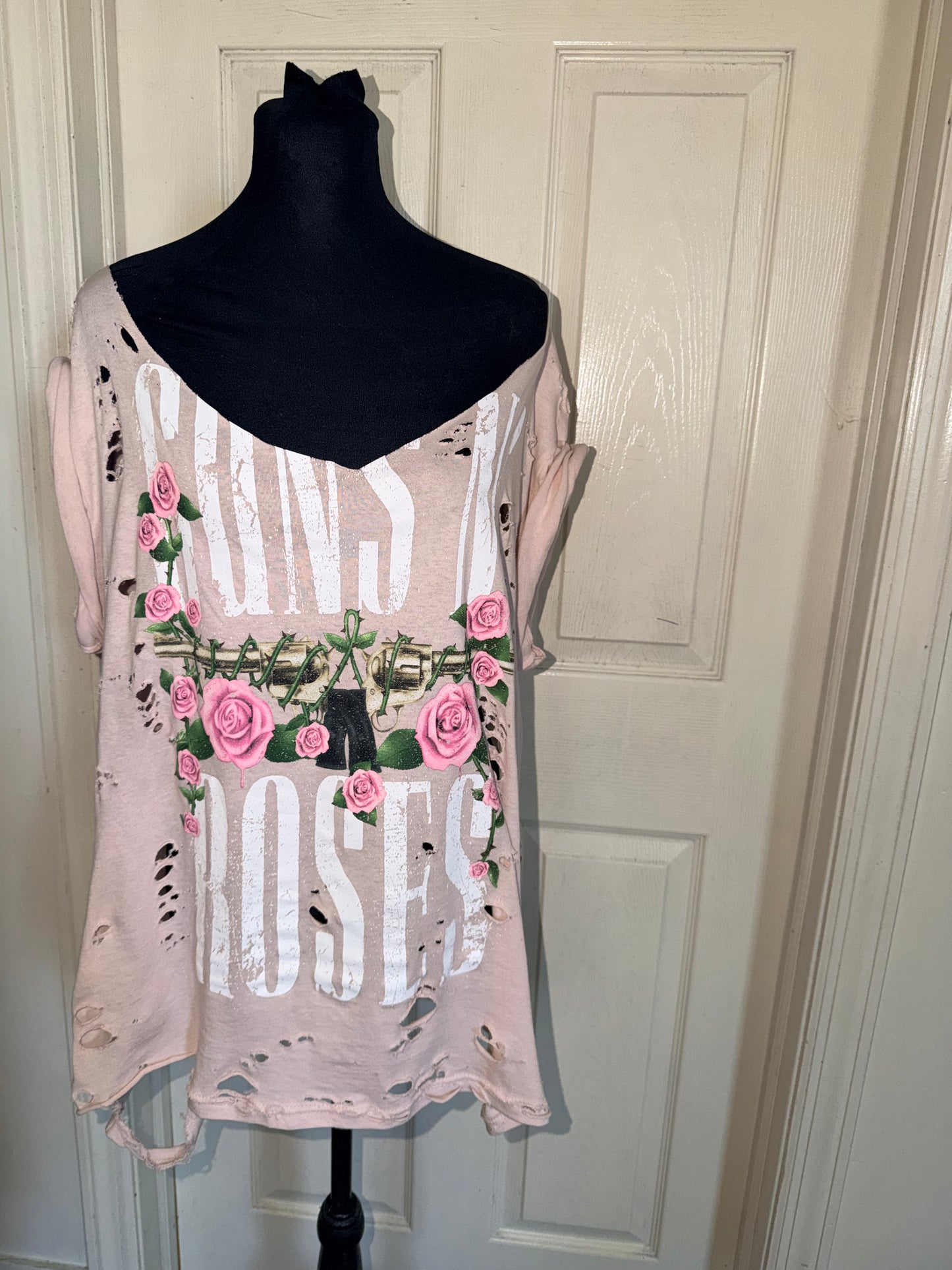Guns N’ Roses Oversized Distressed Tee