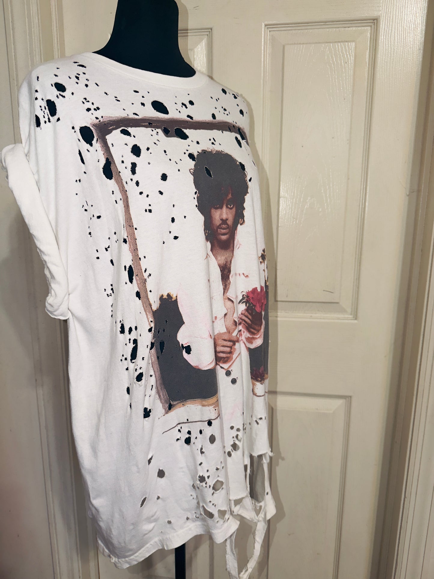 Prince Oversized Distressed Tee