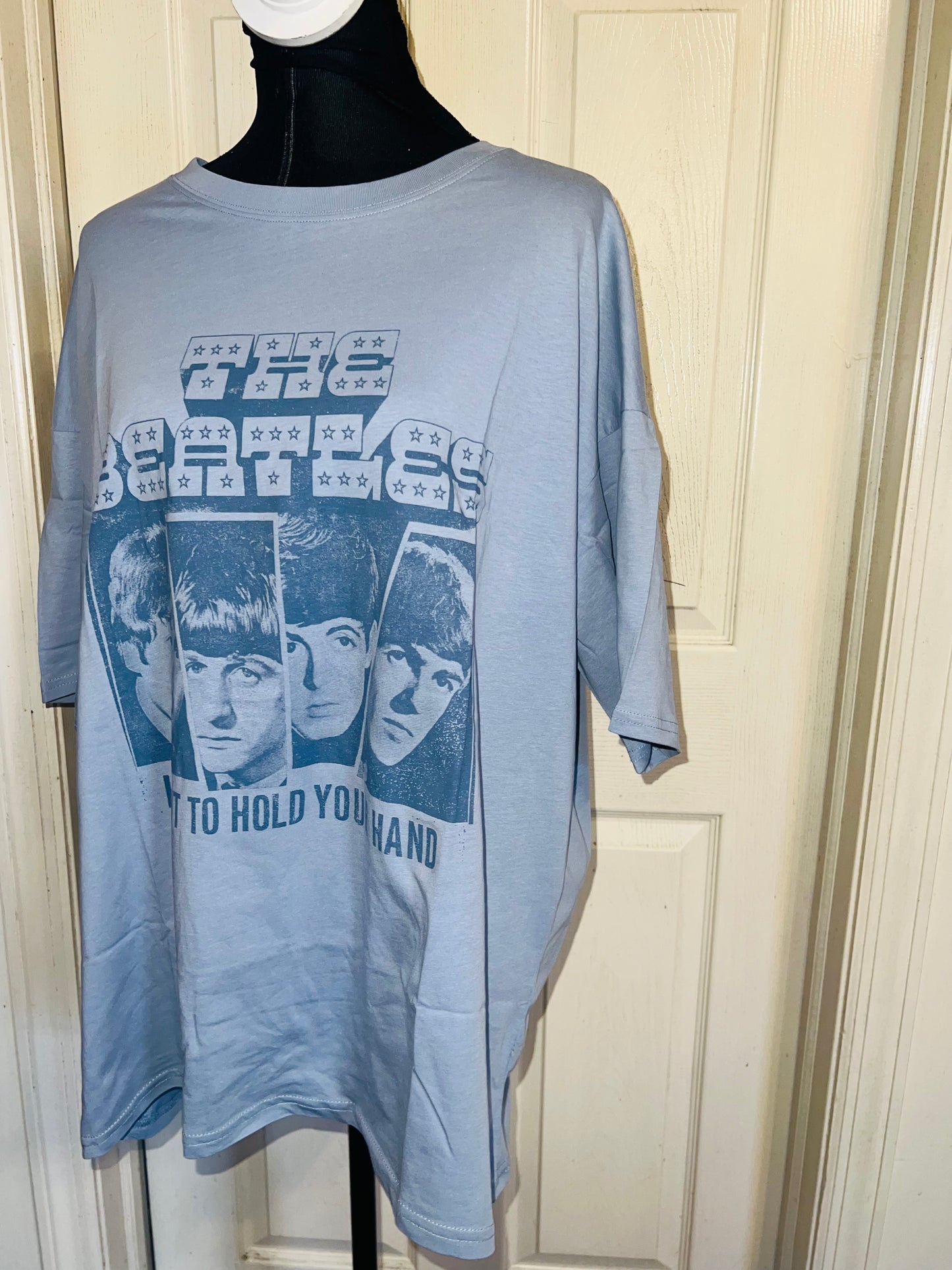 The Beatles Oversized Distressed Tee