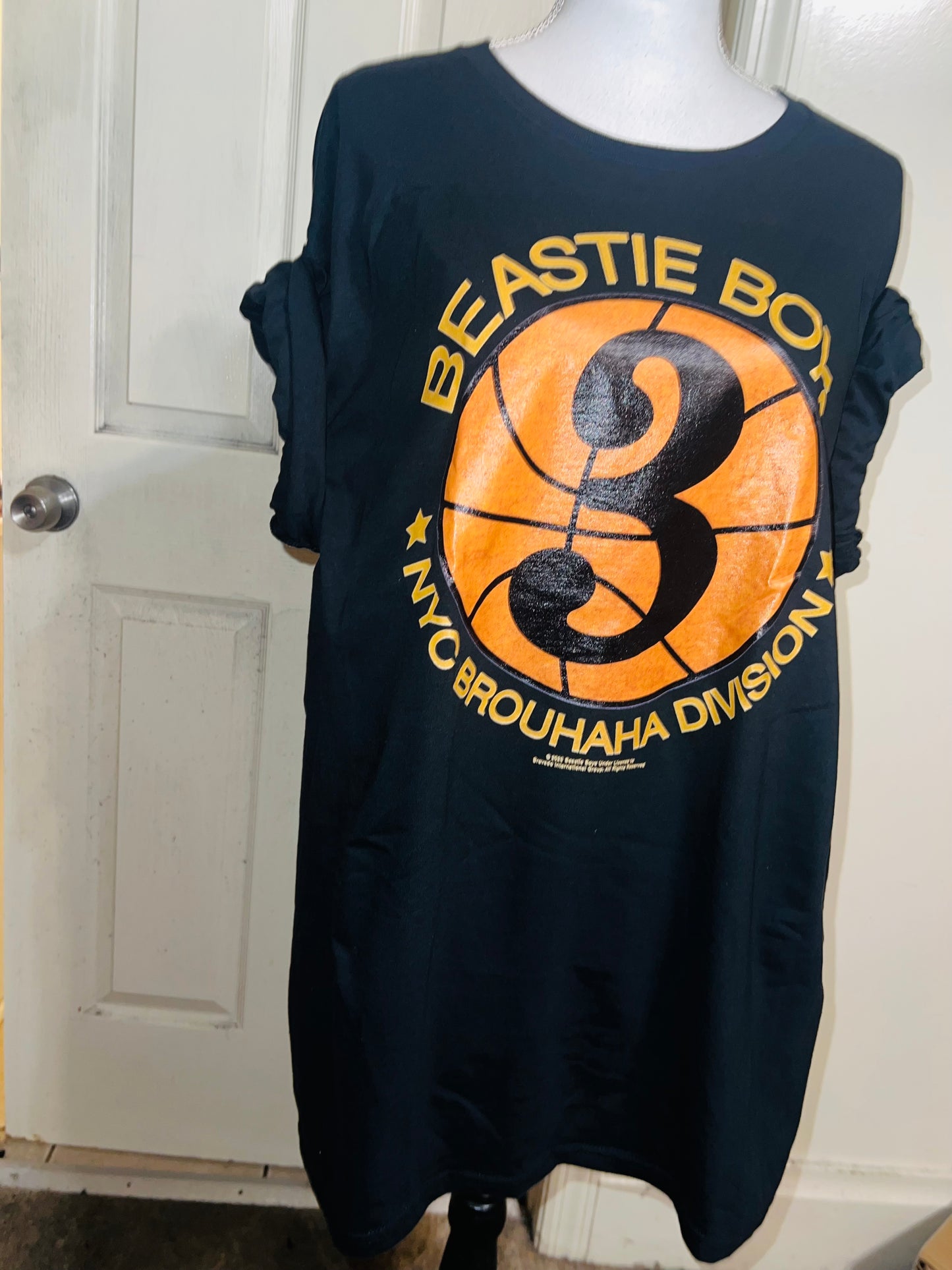 The Beastie Boys Oversized Distressed Tee