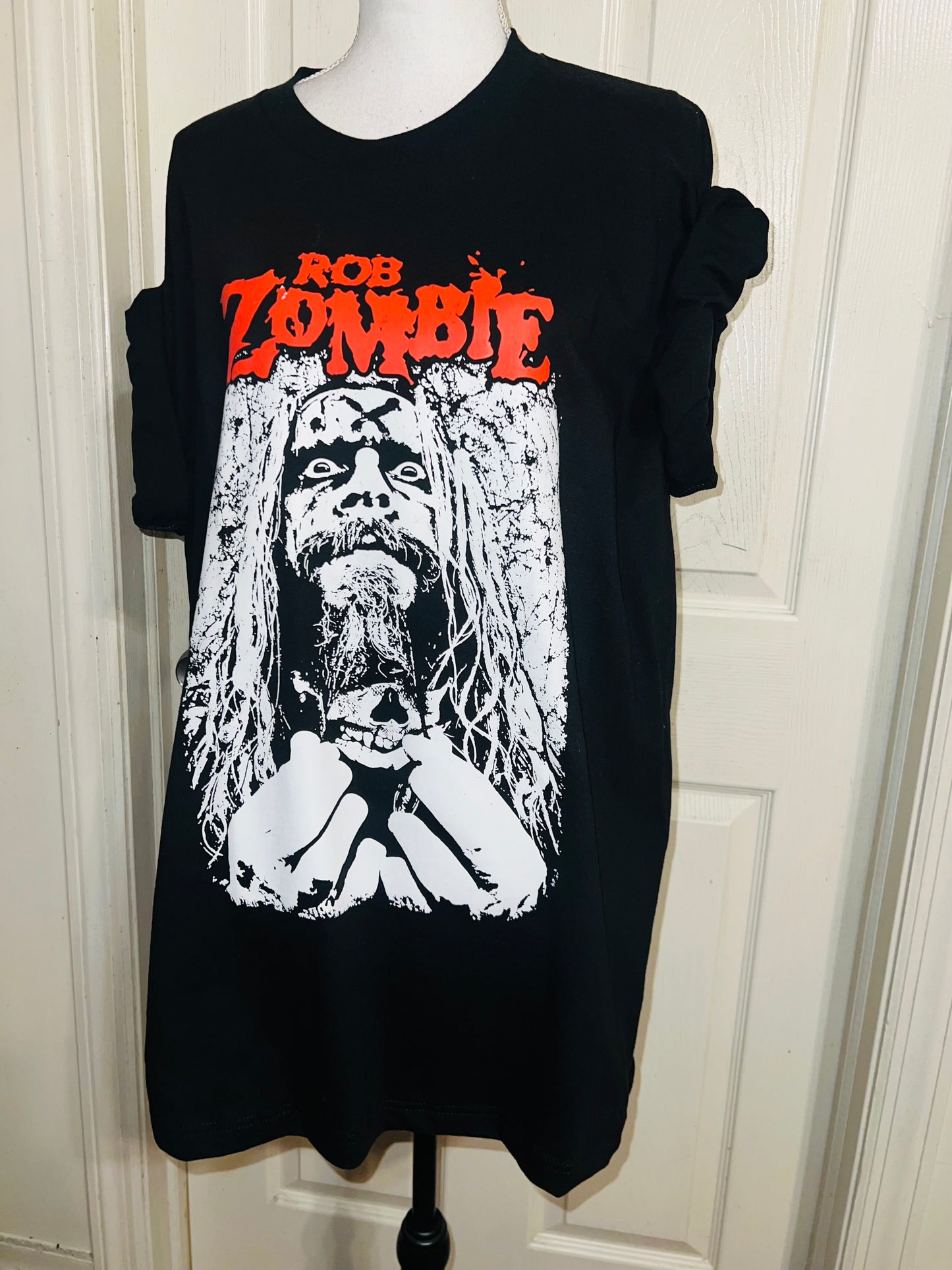 Rob Zombie Oversized Distressed Tee